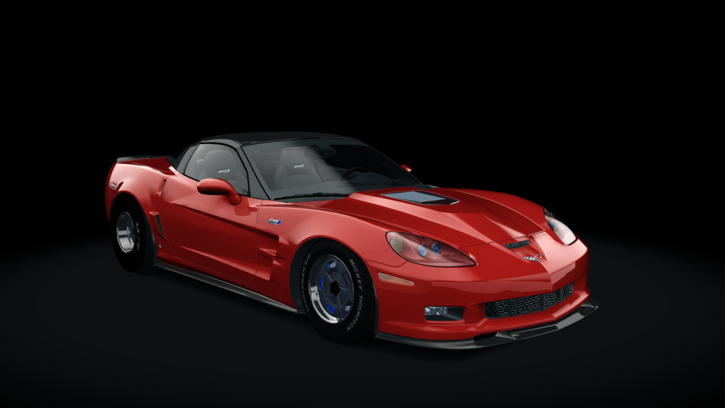 Drag Factory Chevrolet Corvette ZR1, skin Victory_red