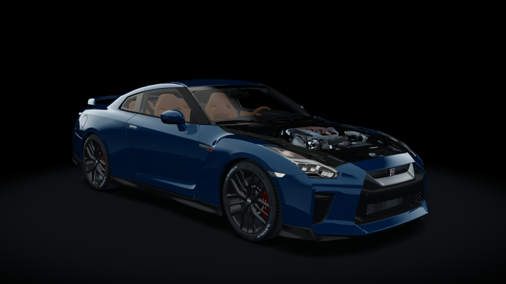 Drag Factory Nissan GT-R 2017, skin Dark_Blue_Metallic