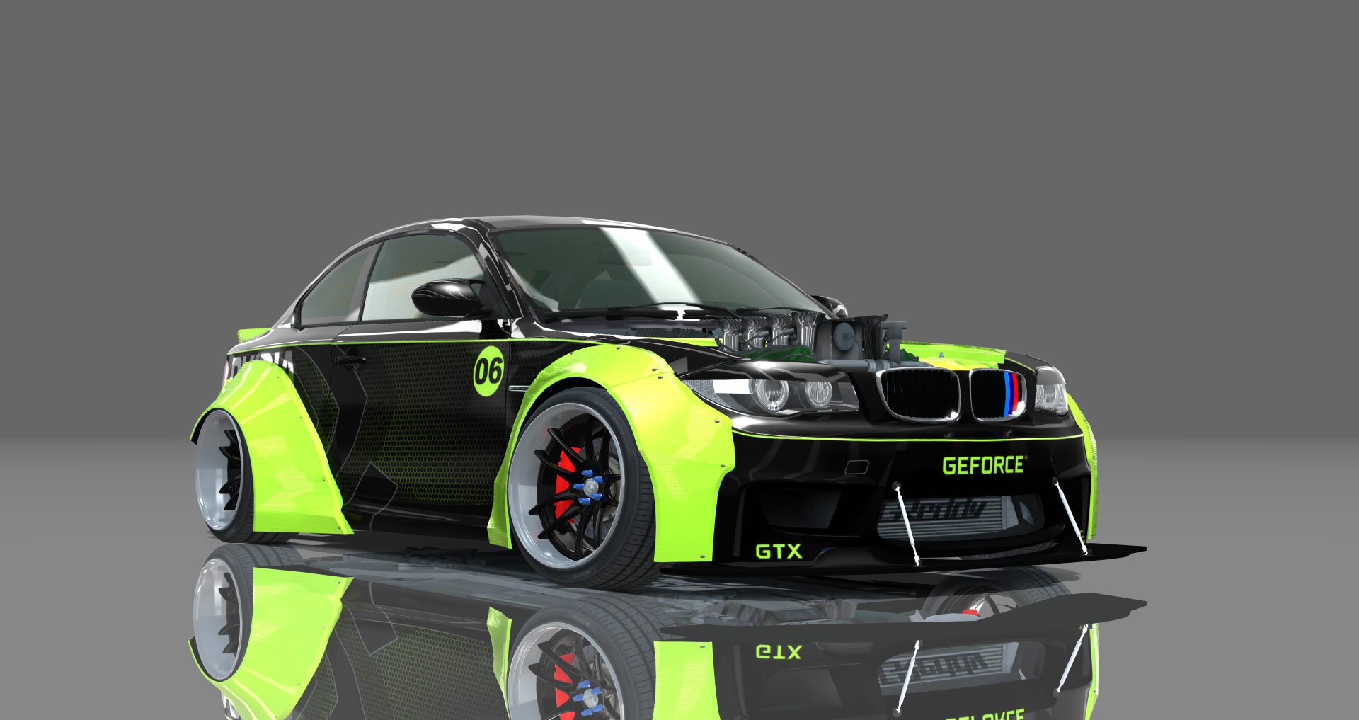 DTP BMW 1M No Hood, skin Nvidia_06