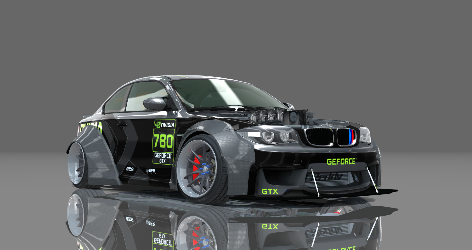 DTP BMW 1M No Hood, skin Nvidia_780