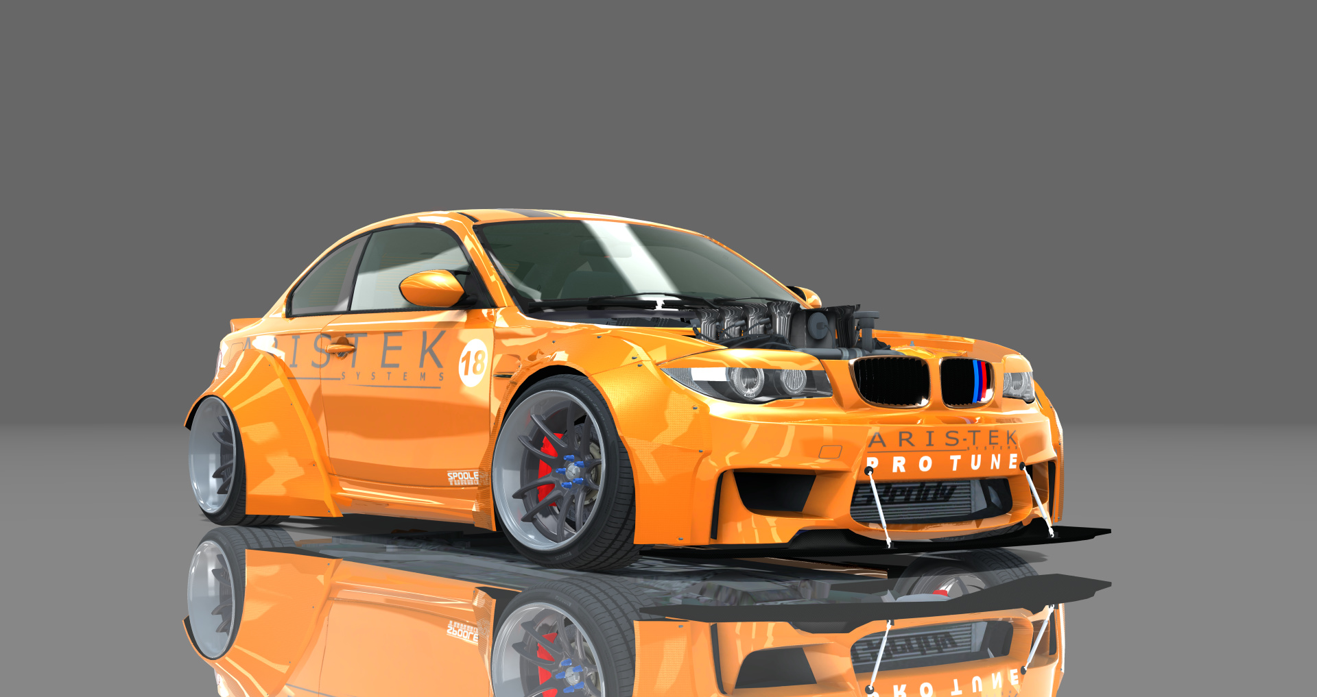 DTP BMW 1M No Hood, skin valencia_orange_18