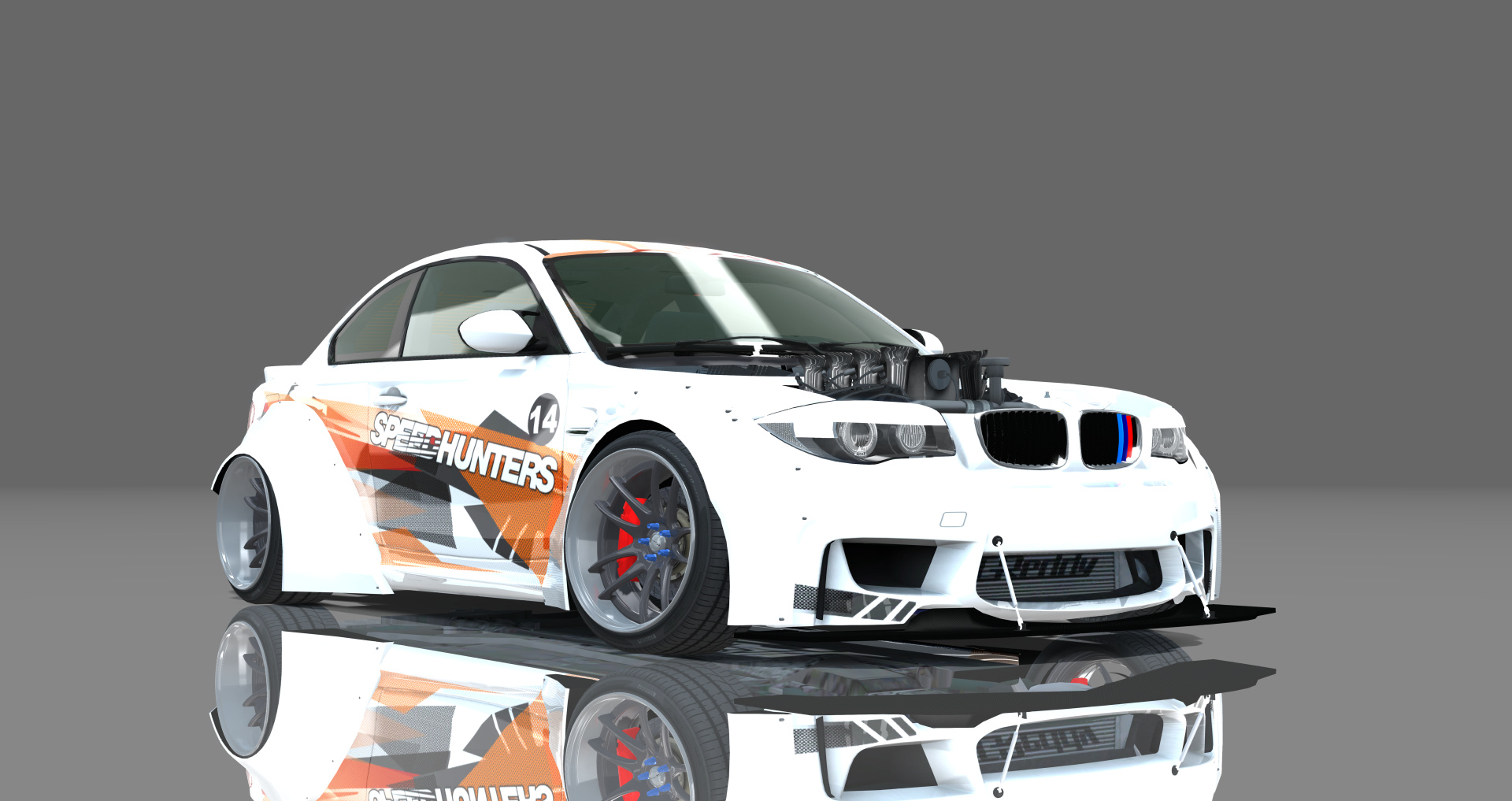 DTP BMW 1M No Hood, skin white_14