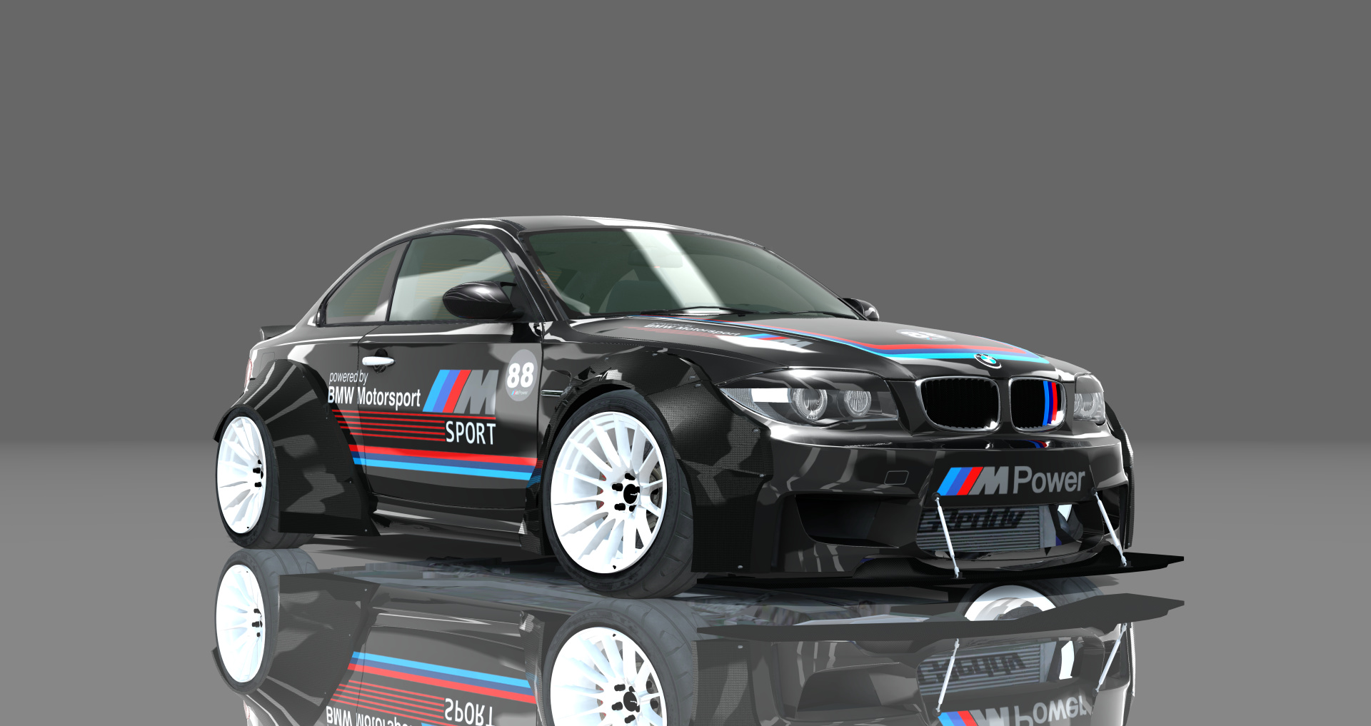 DTP BMW 1M, skin BMW_Motorsport_black_88