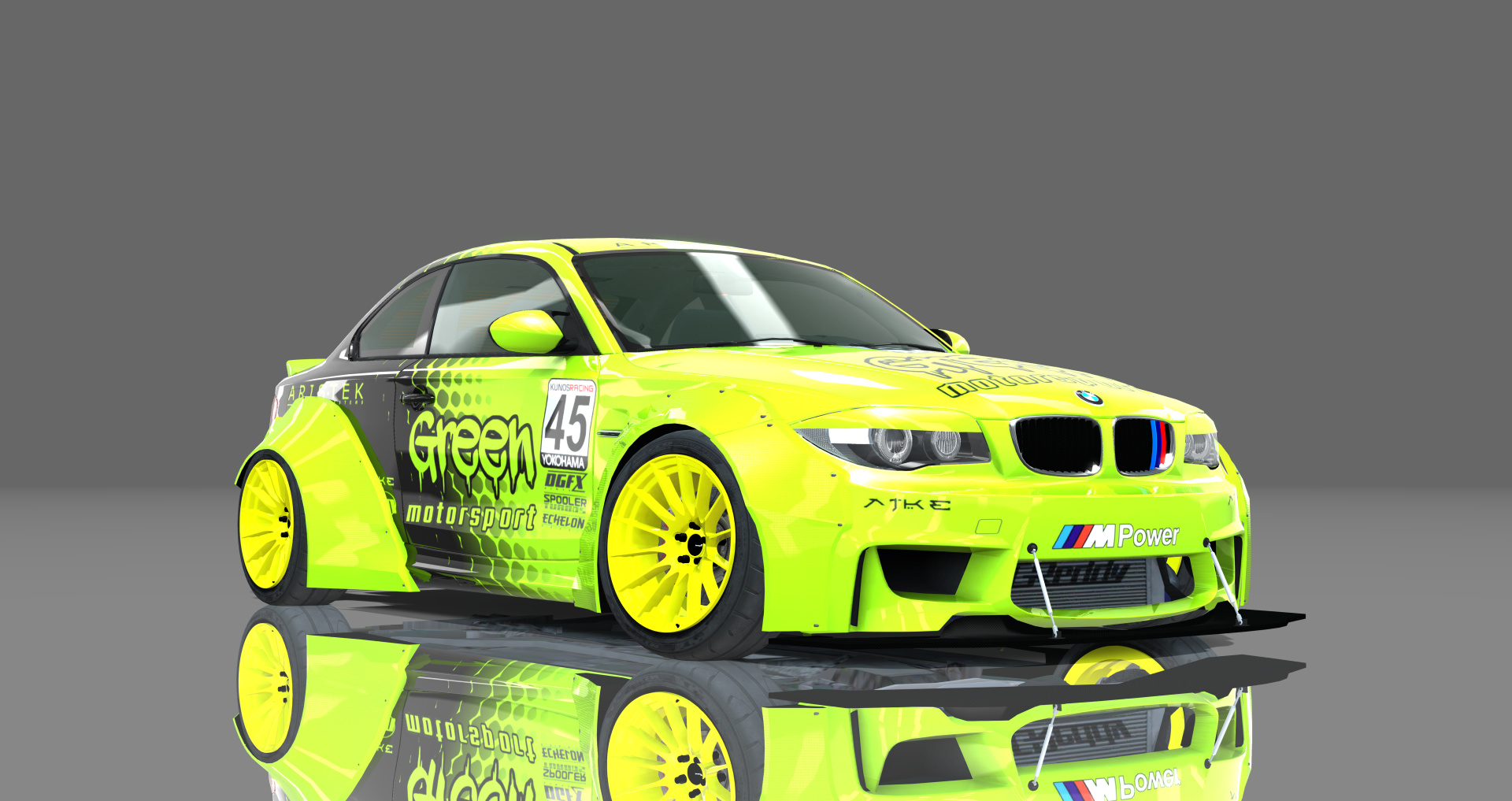 DTP BMW 1M, skin Green_Motorsport_45