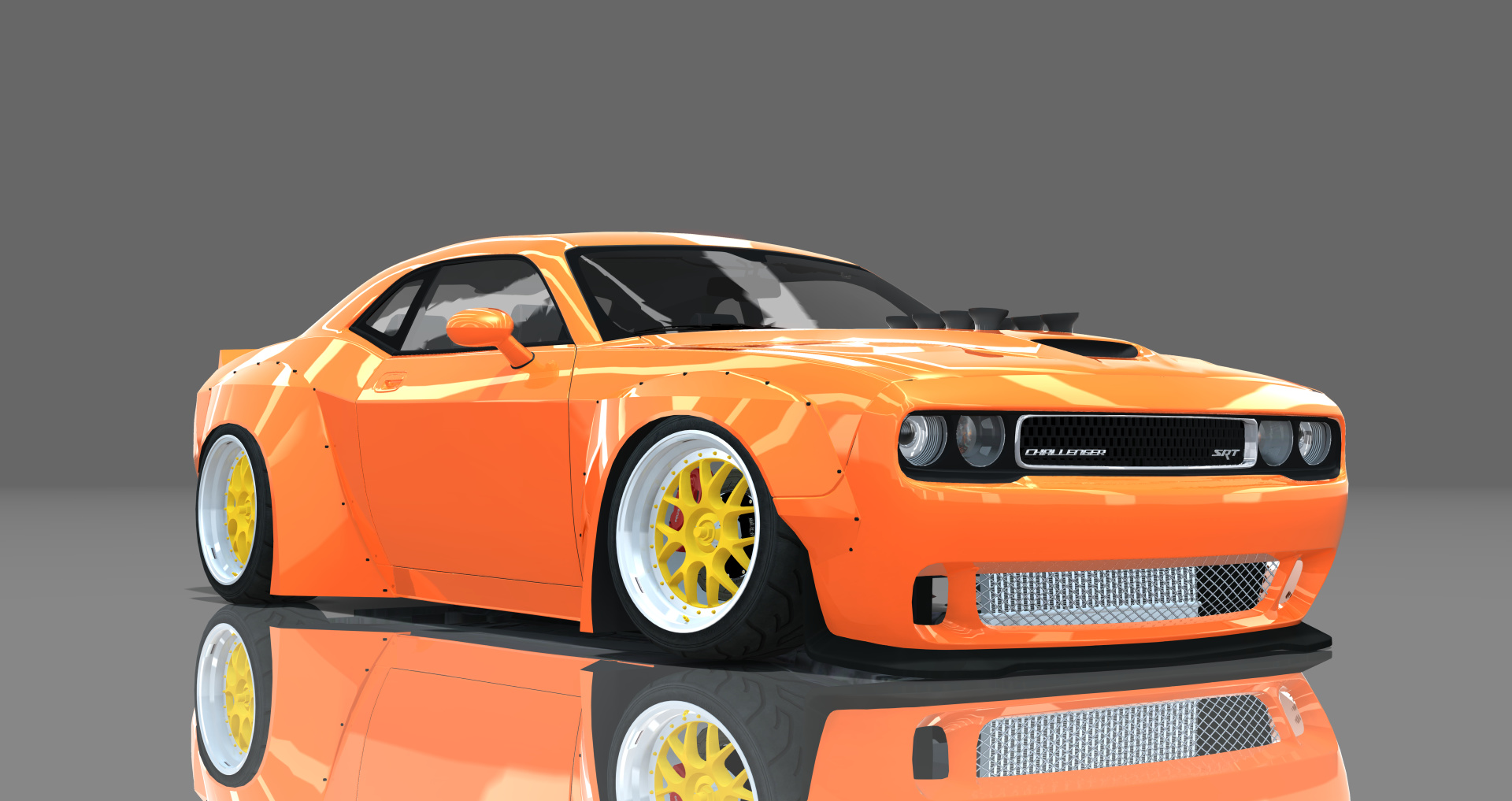 DTP Dodge Challenger SRT8, skin orange