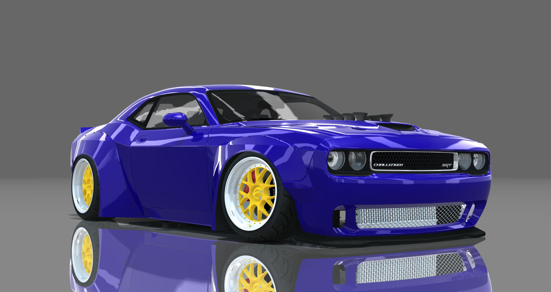 DTP Dodge Challenger SRT8, skin supersonic_blue