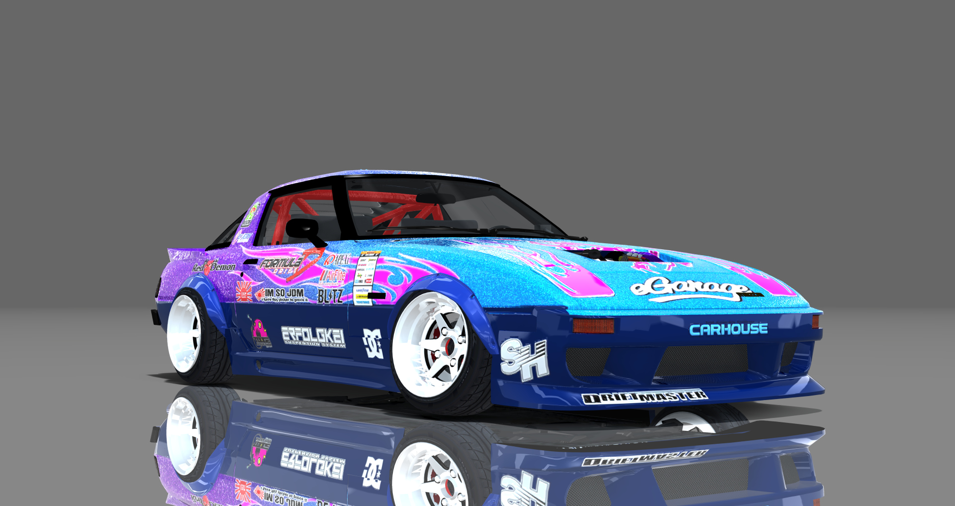 DTP Mazda RX7GLS, skin Lowlife_twotone