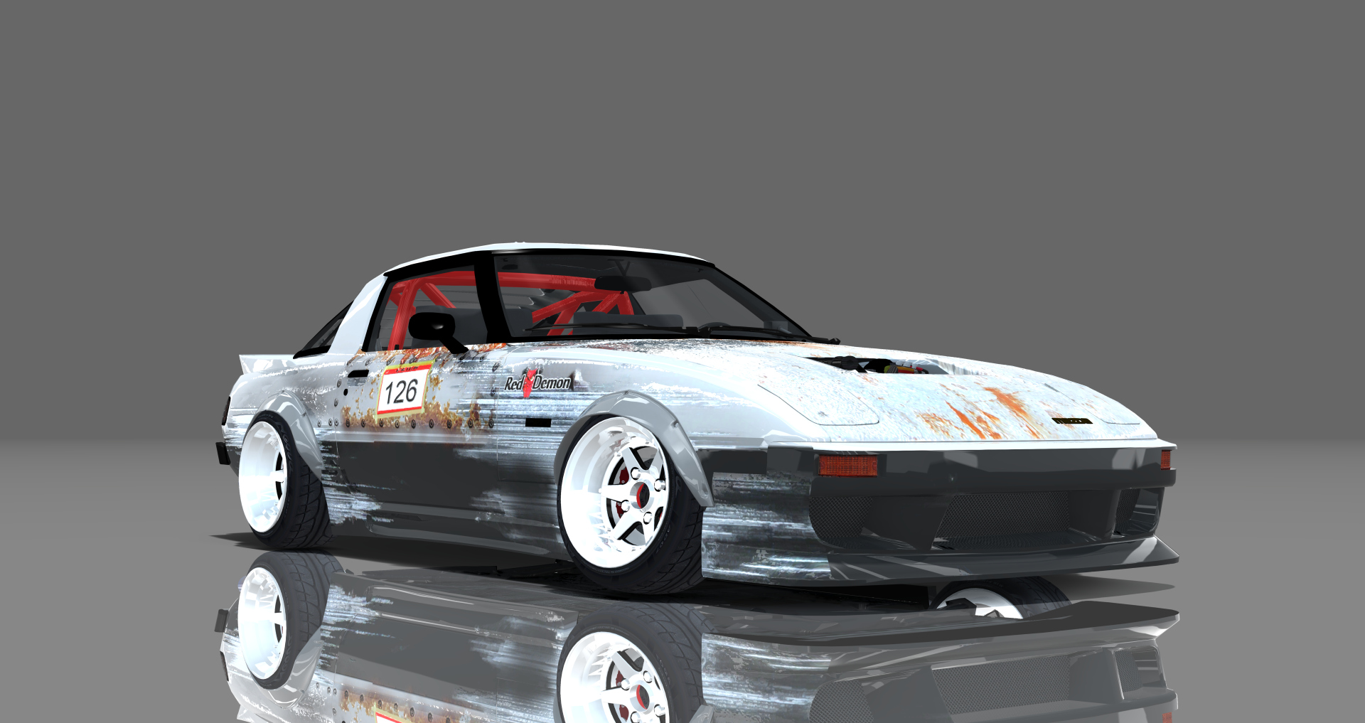 DTP Mazda RX7GLS, skin Missile_RedDemon