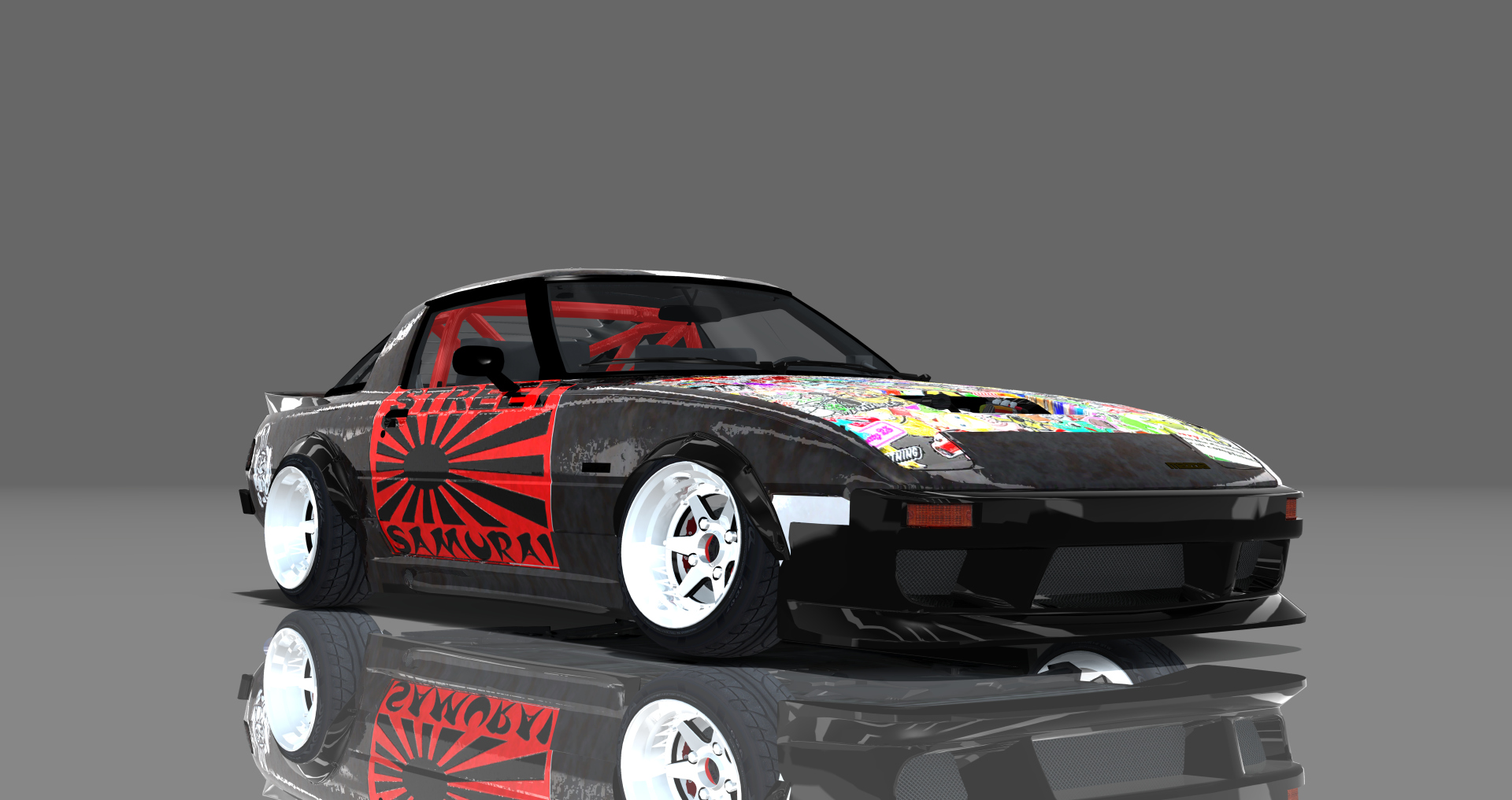 DTP Mazda RX7GLS, skin Street_Samurai