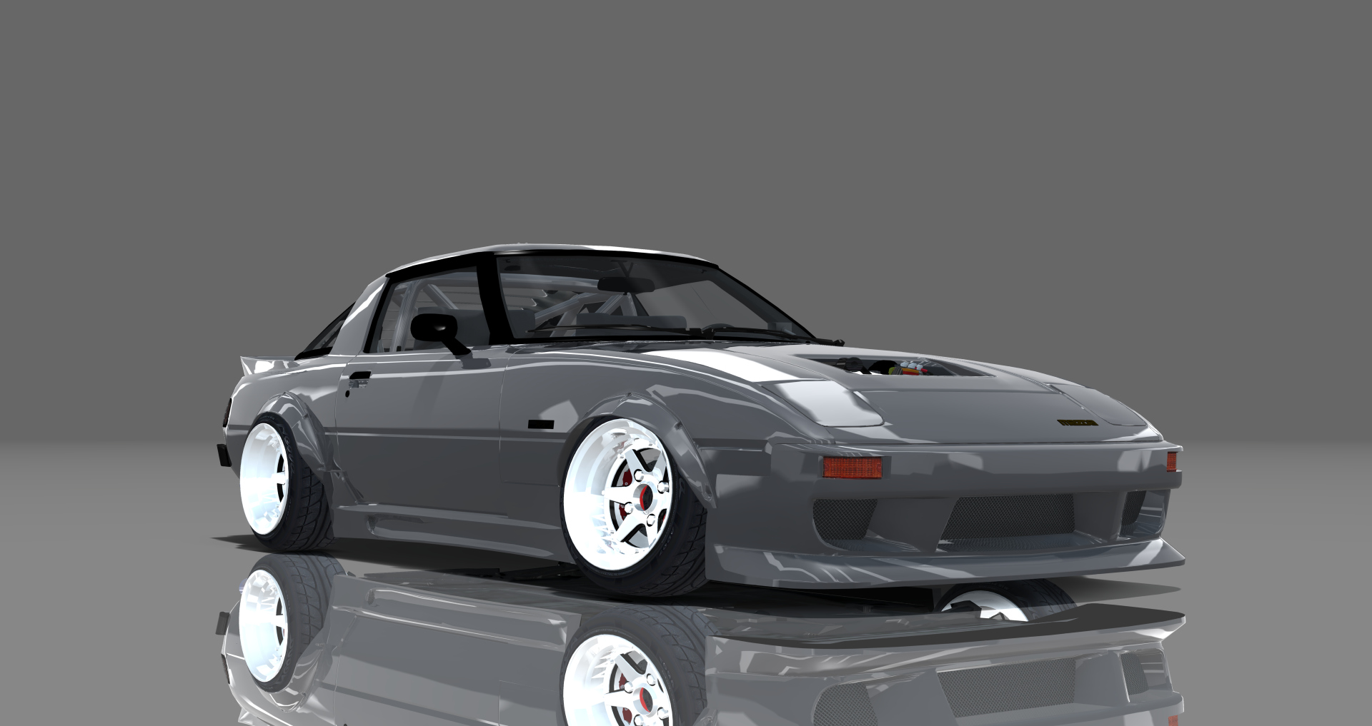 DTP Mazda RX7GLS, skin darkgraymetallic