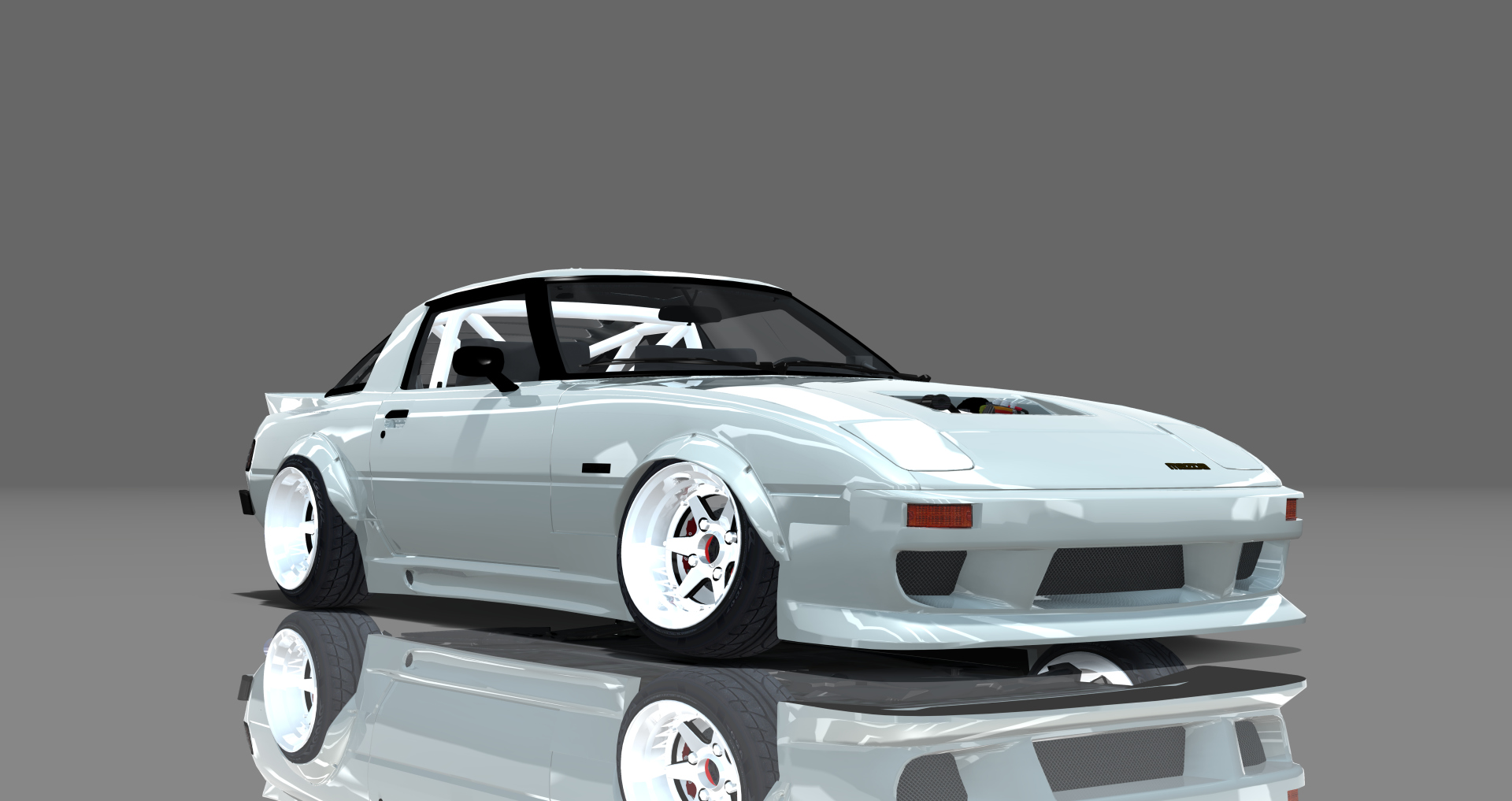 DTP Mazda RX7GLS, skin silver