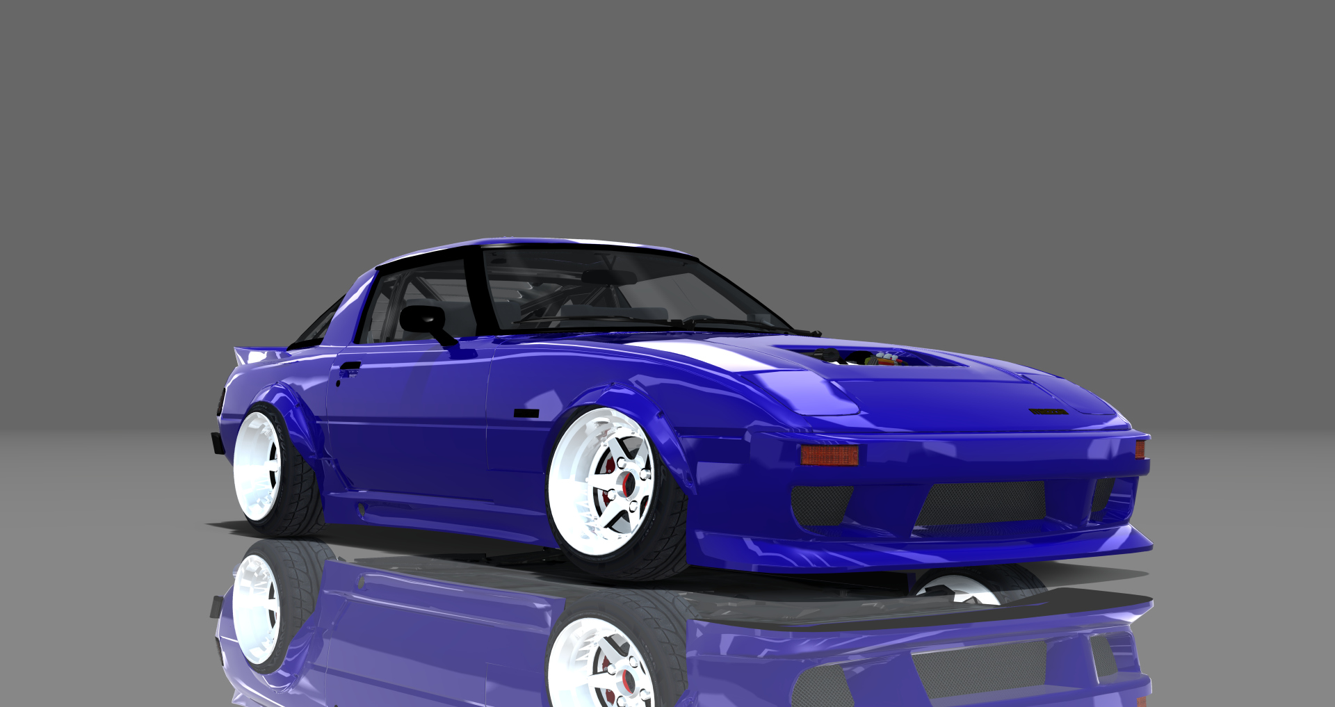 DTP Mazda RX7GLS, skin supersonic_blue