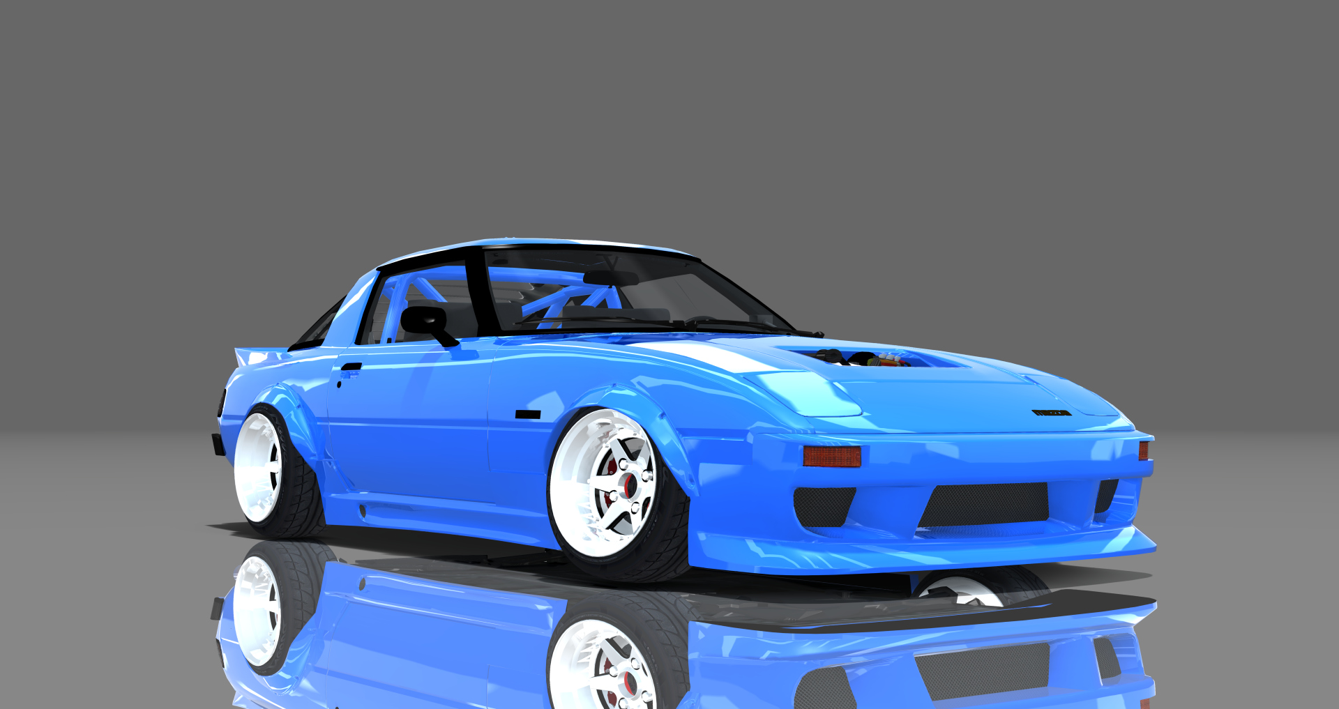 DTP Mazda RX7GLS, skin wrbluepearl