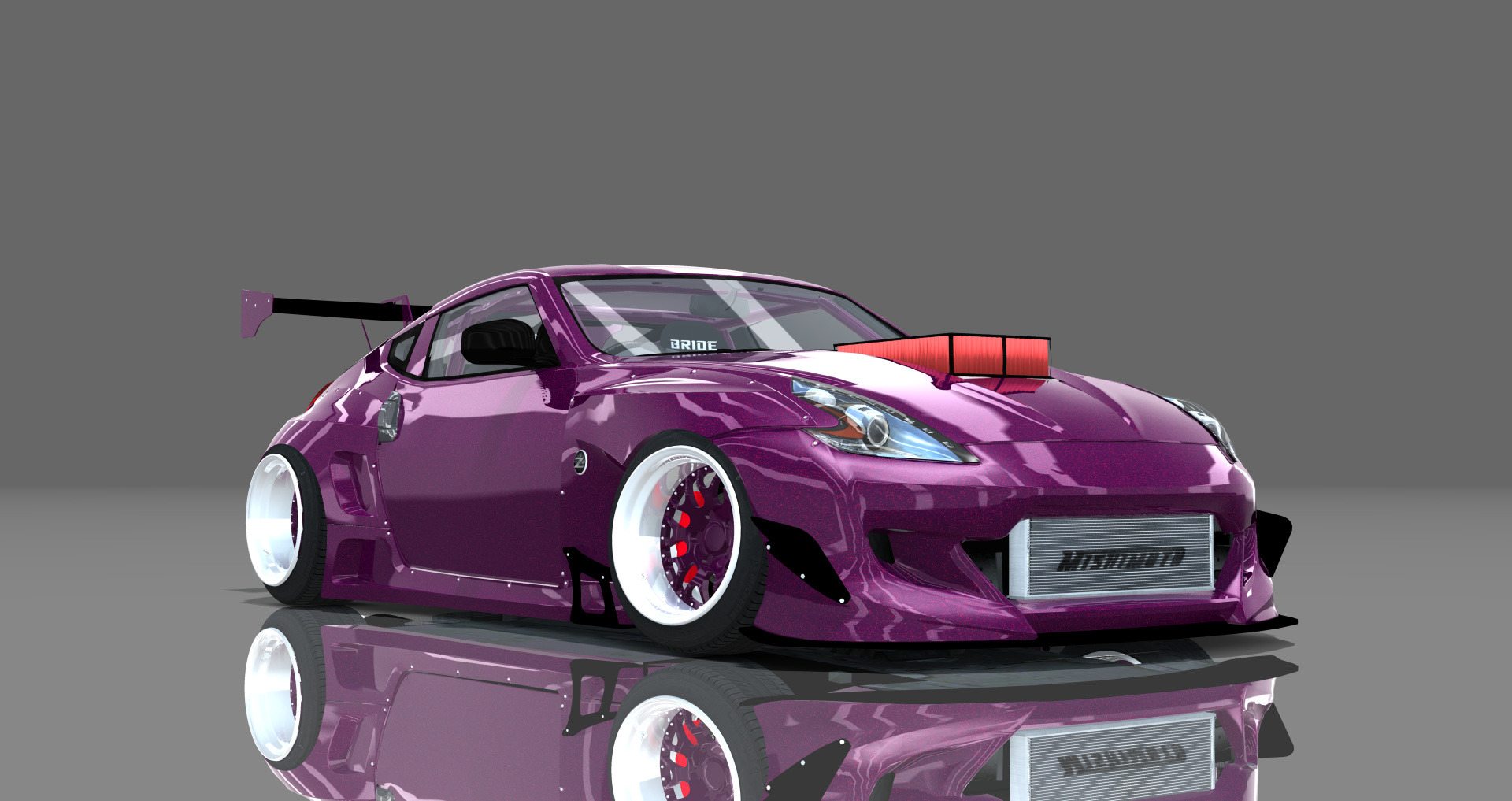 DTP Nissan 370Z Pandem, skin candy_purple