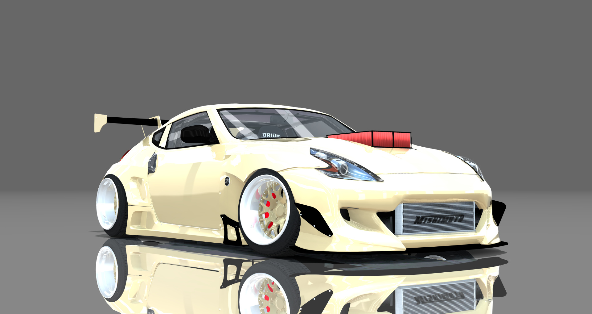 DTP Nissan 370Z Pandem, skin cream