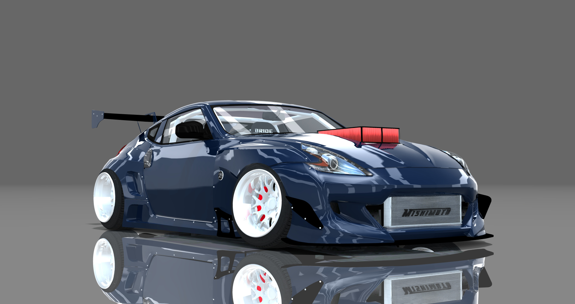 DTP Nissan 370Z Pandem, skin darkblue