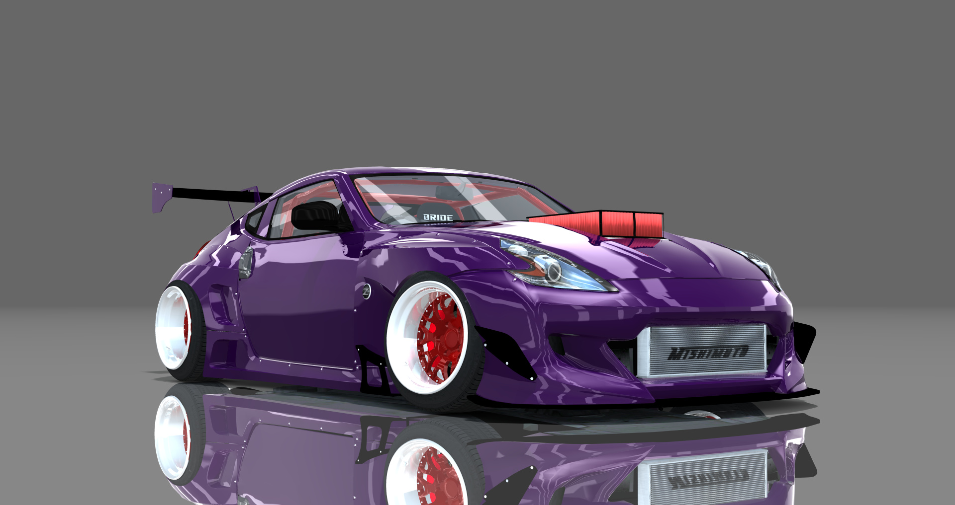 DTP Nissan 370Z Pandem, skin darkpurple