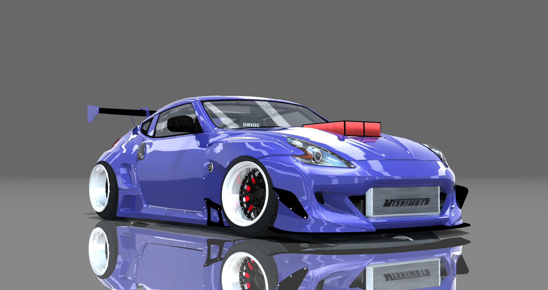 DTP Nissan 370Z Pandem, skin galaxybluepearl