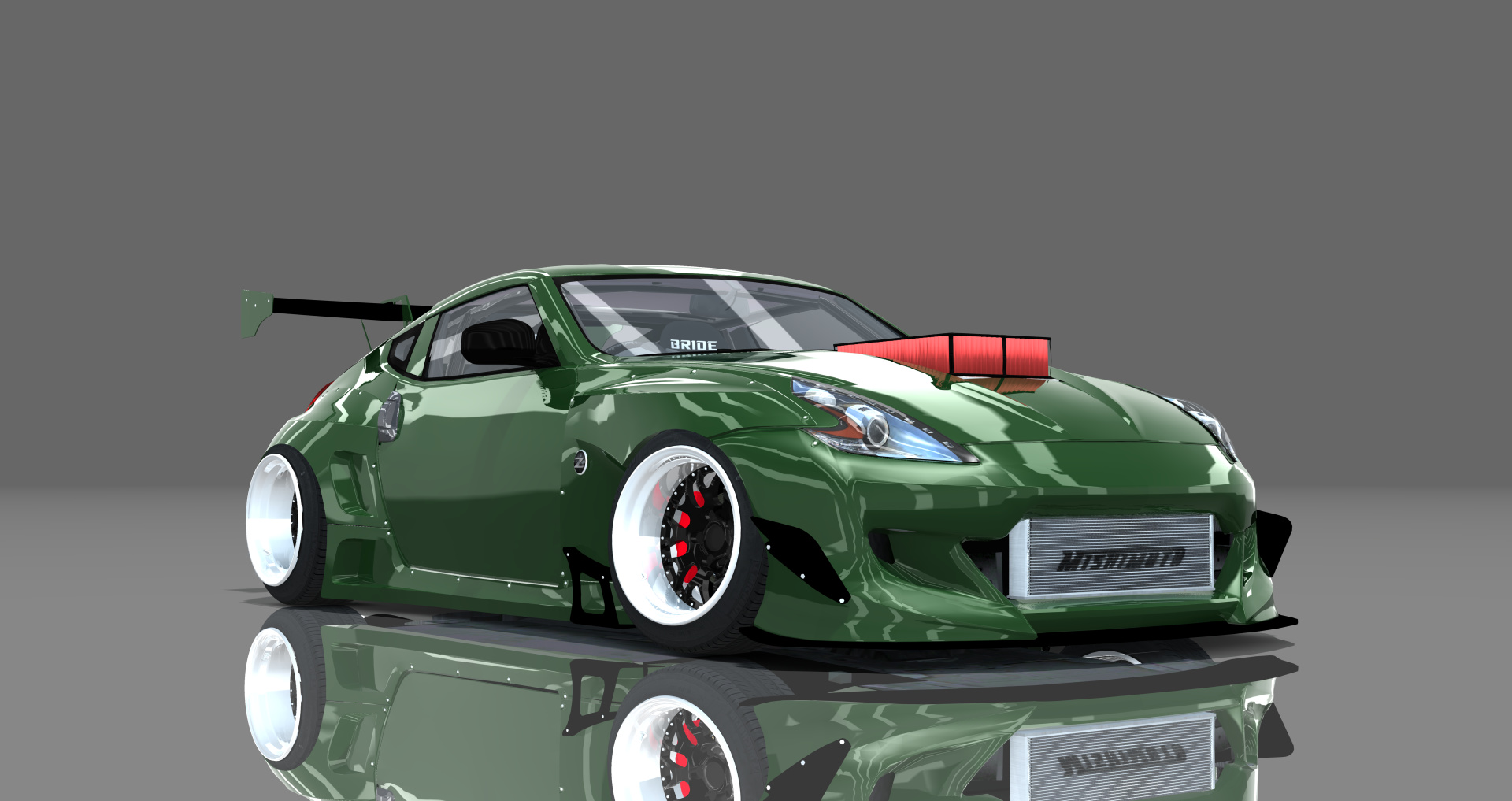 DTP Nissan 370Z Pandem, skin green