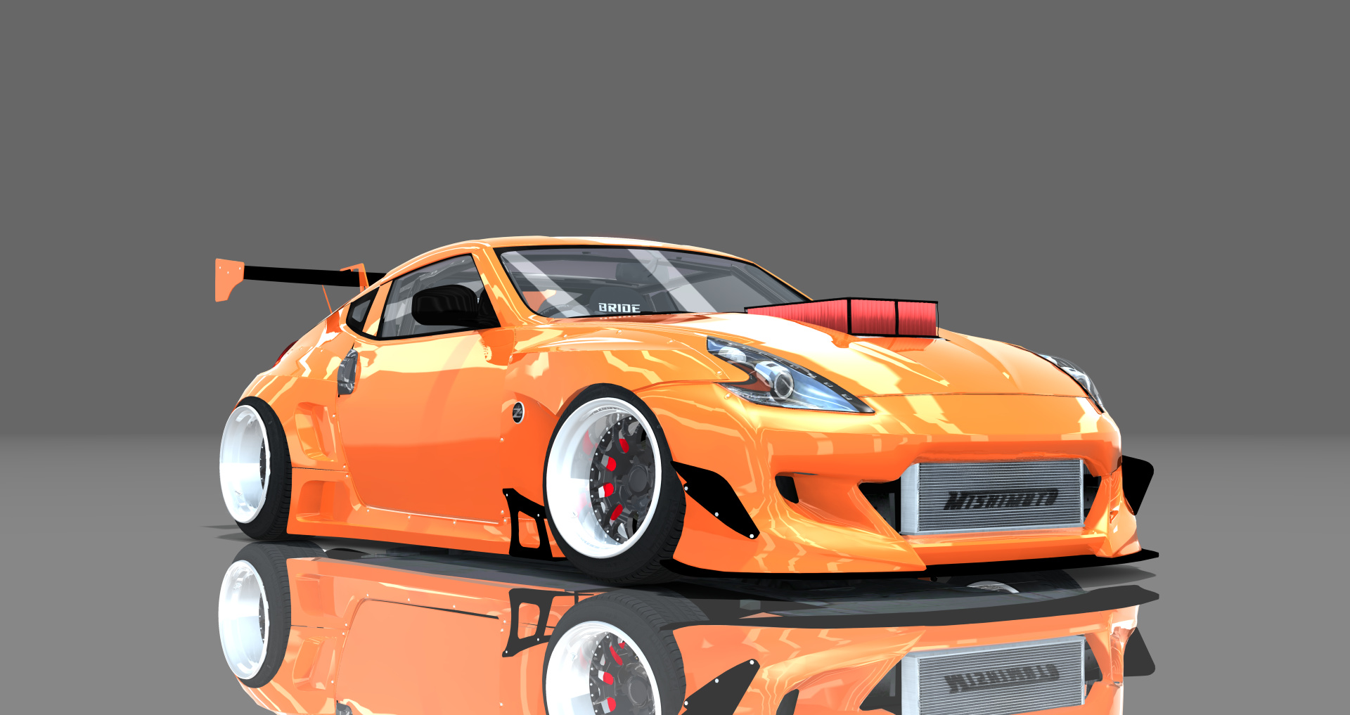 DTP Nissan 370Z Pandem, skin orange