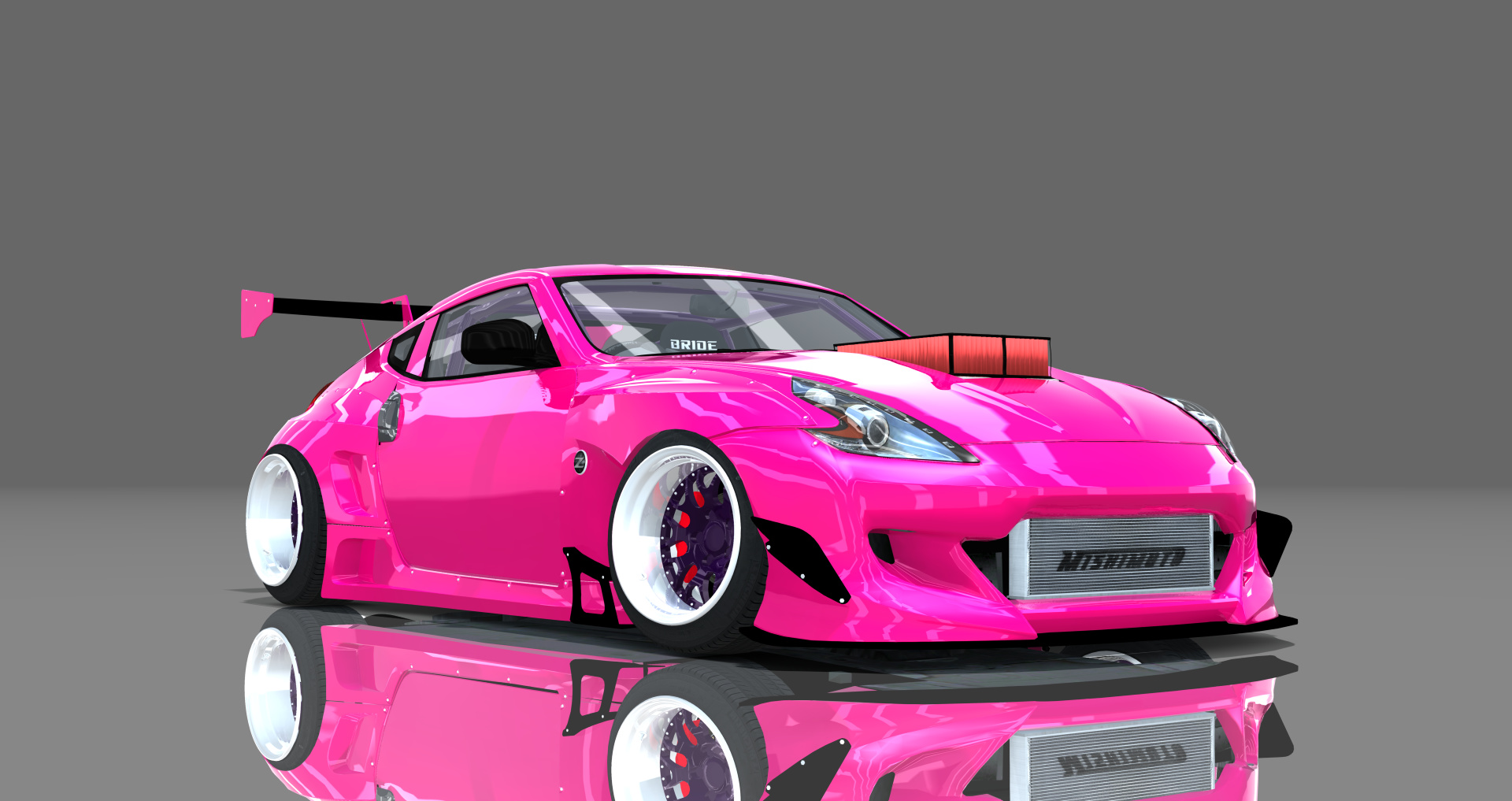 DTP Nissan 370Z Pandem, skin pink