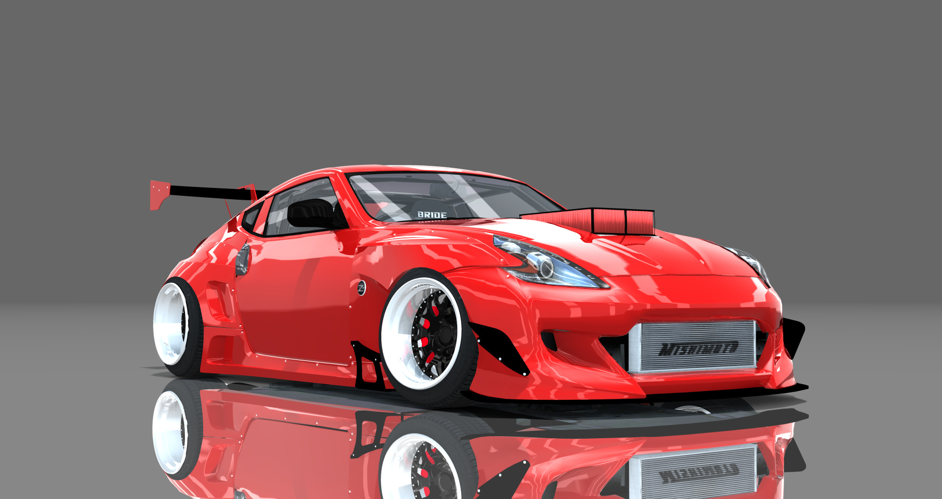 DTP Nissan 370Z Pandem, skin red