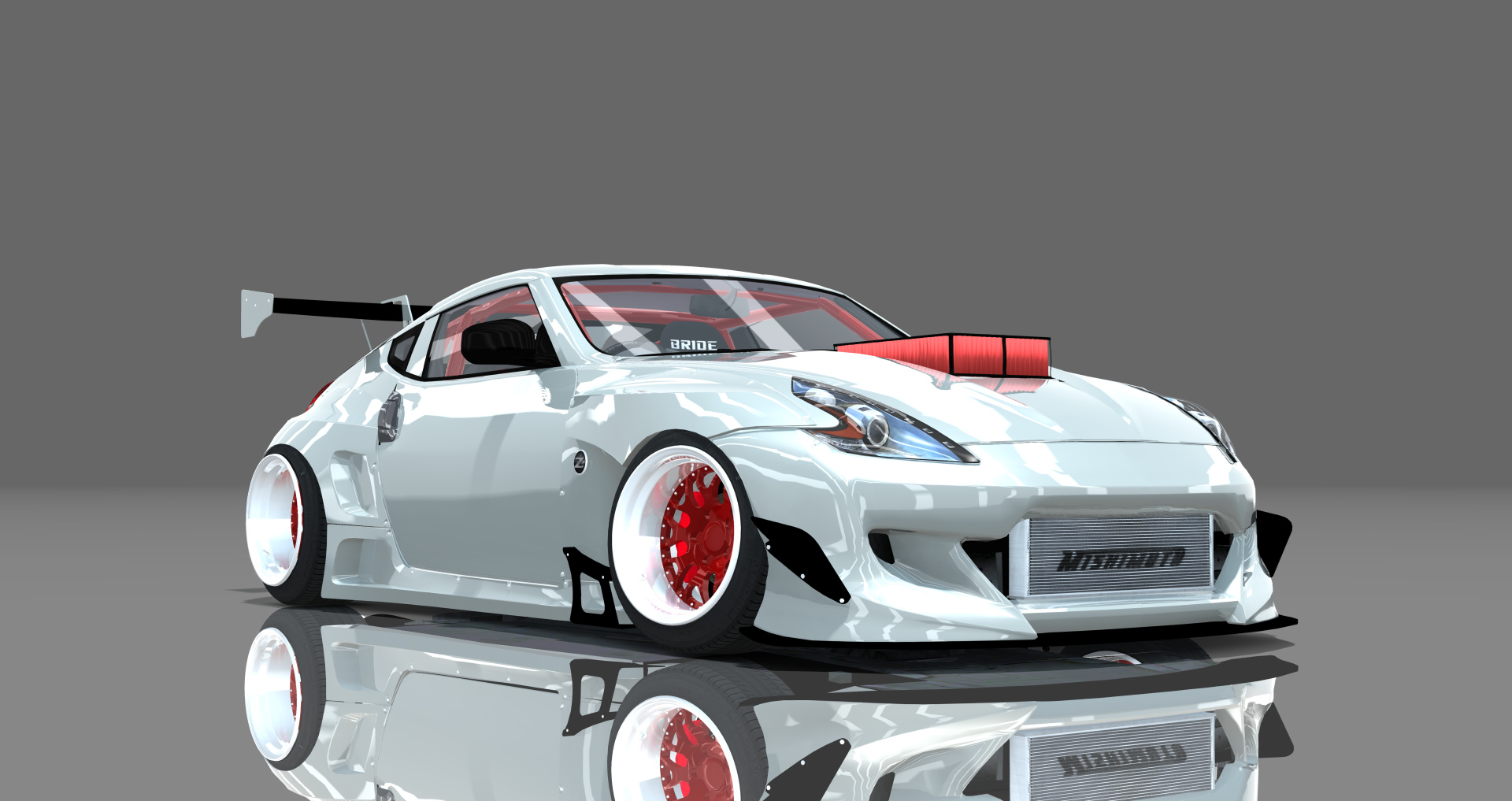 DTP Nissan 370Z Pandem, skin silver