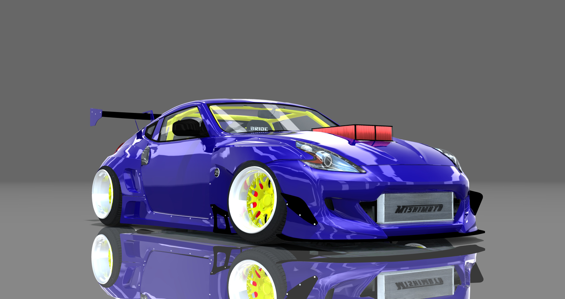 DTP Nissan 370Z Pandem, skin supersonic_blue