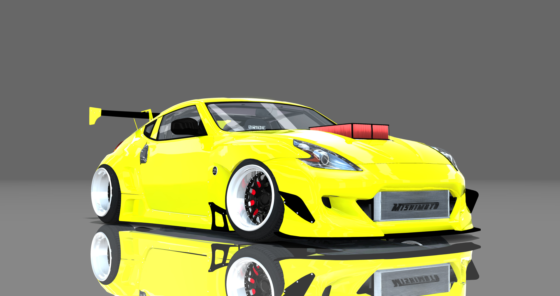 DTP Nissan 370Z Pandem, skin yellowstar