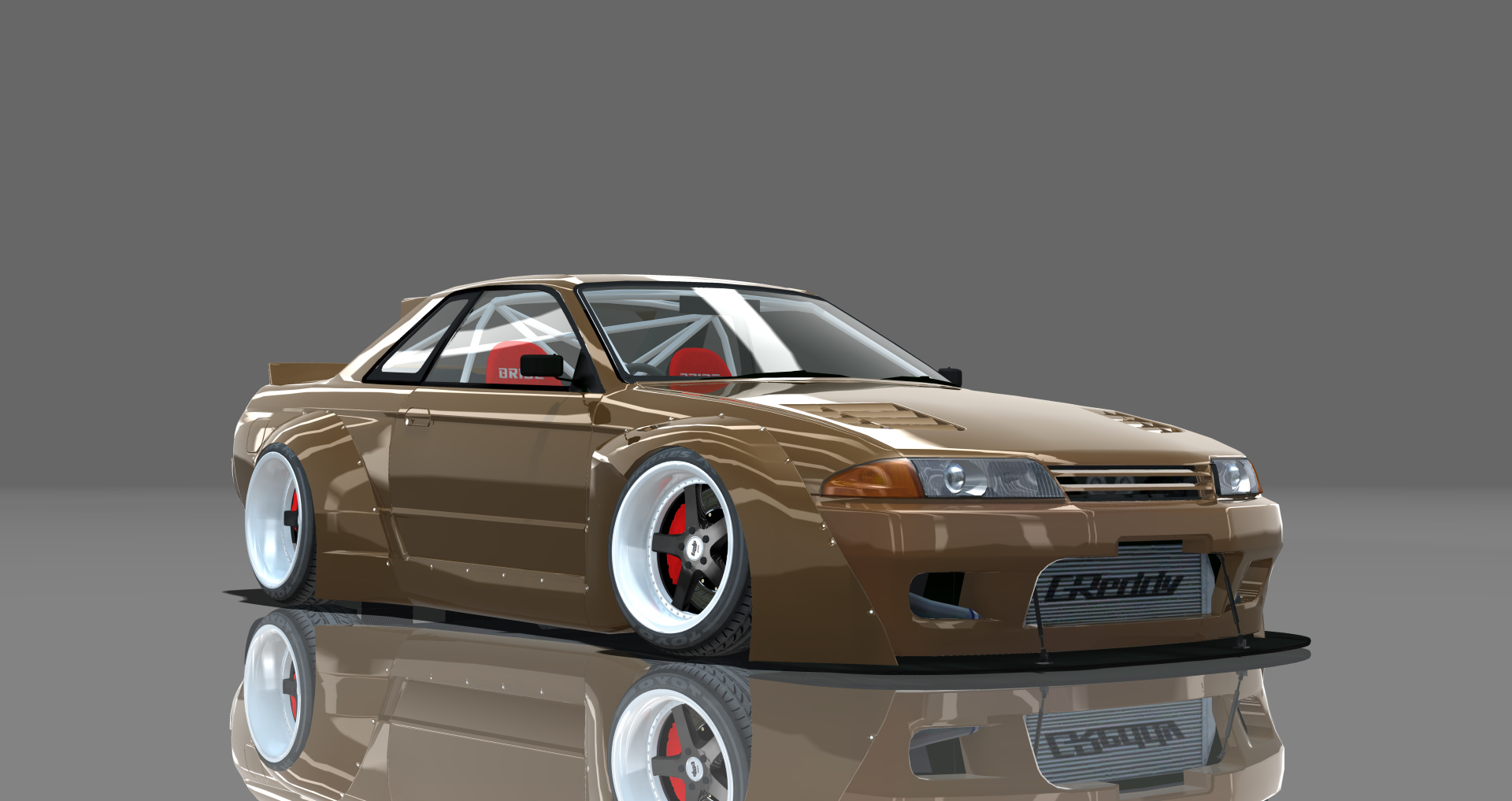 DTP Nissan R32GTRB, skin brown