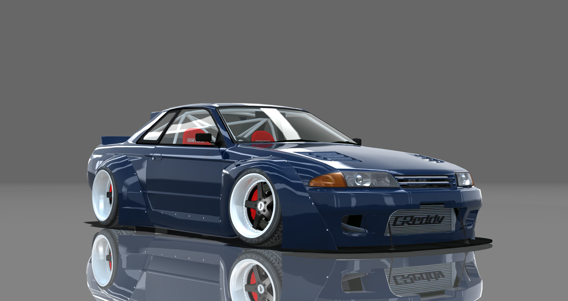 DTP Nissan R32GTRB, skin darkblue