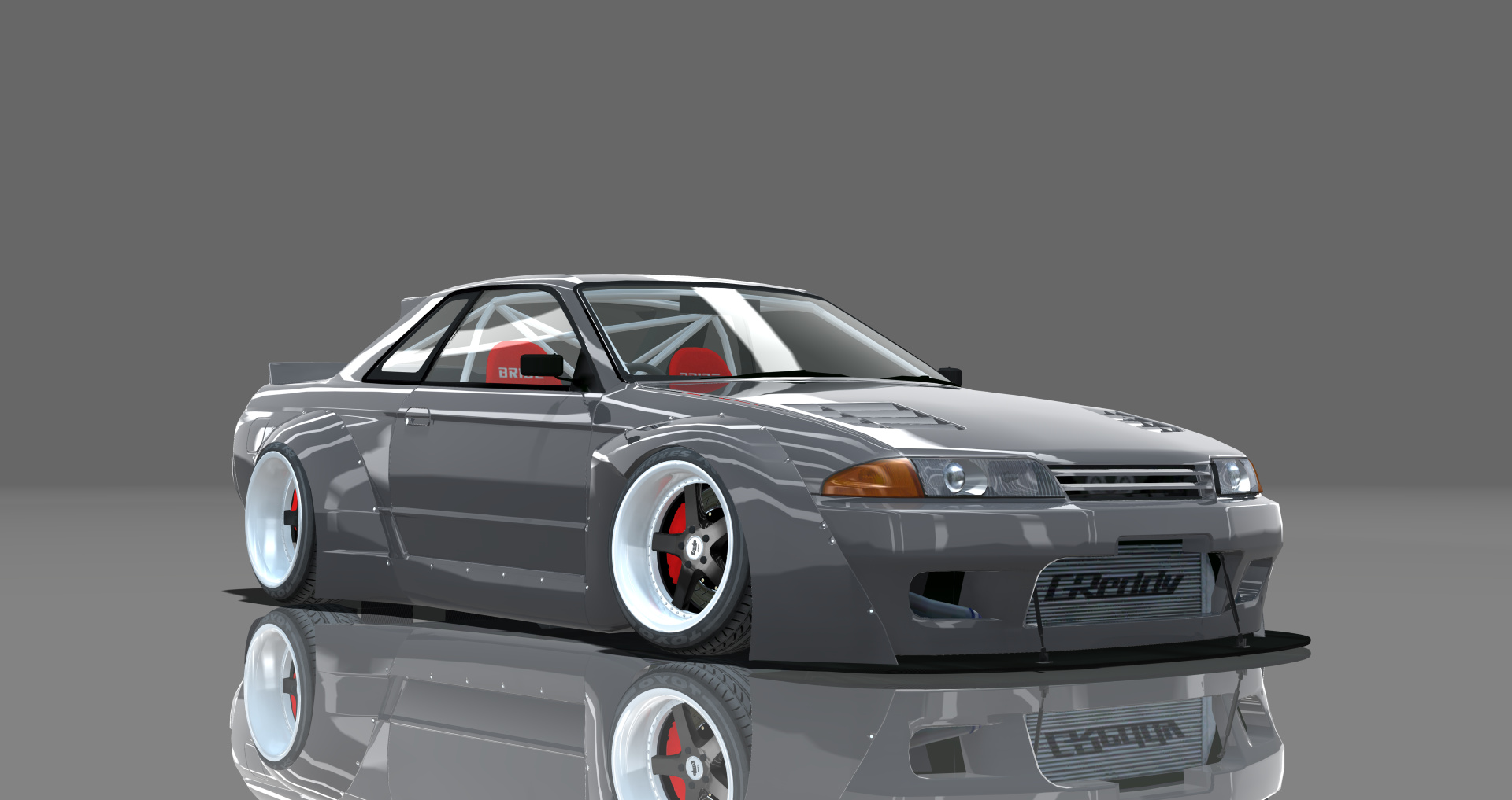 DTP Nissan R32GTRB, skin darkgraymetallic