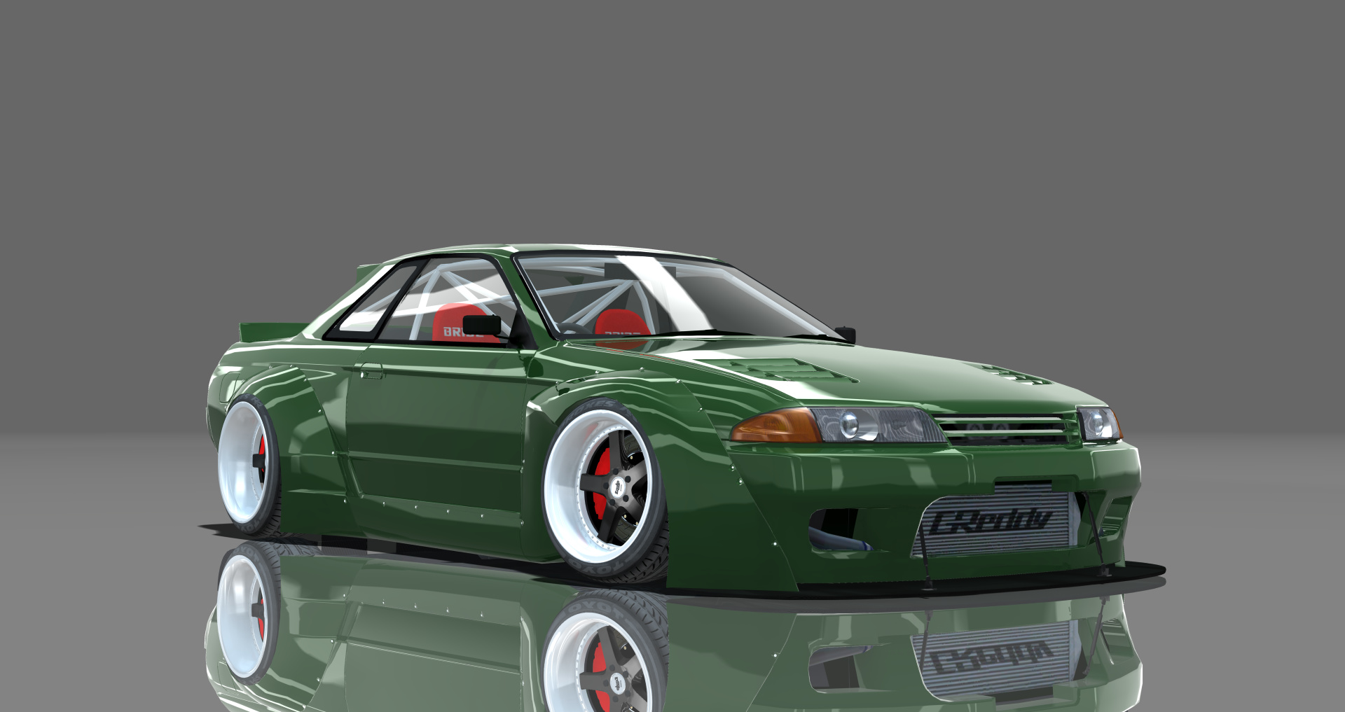 DTP Nissan R32GTRB, skin green