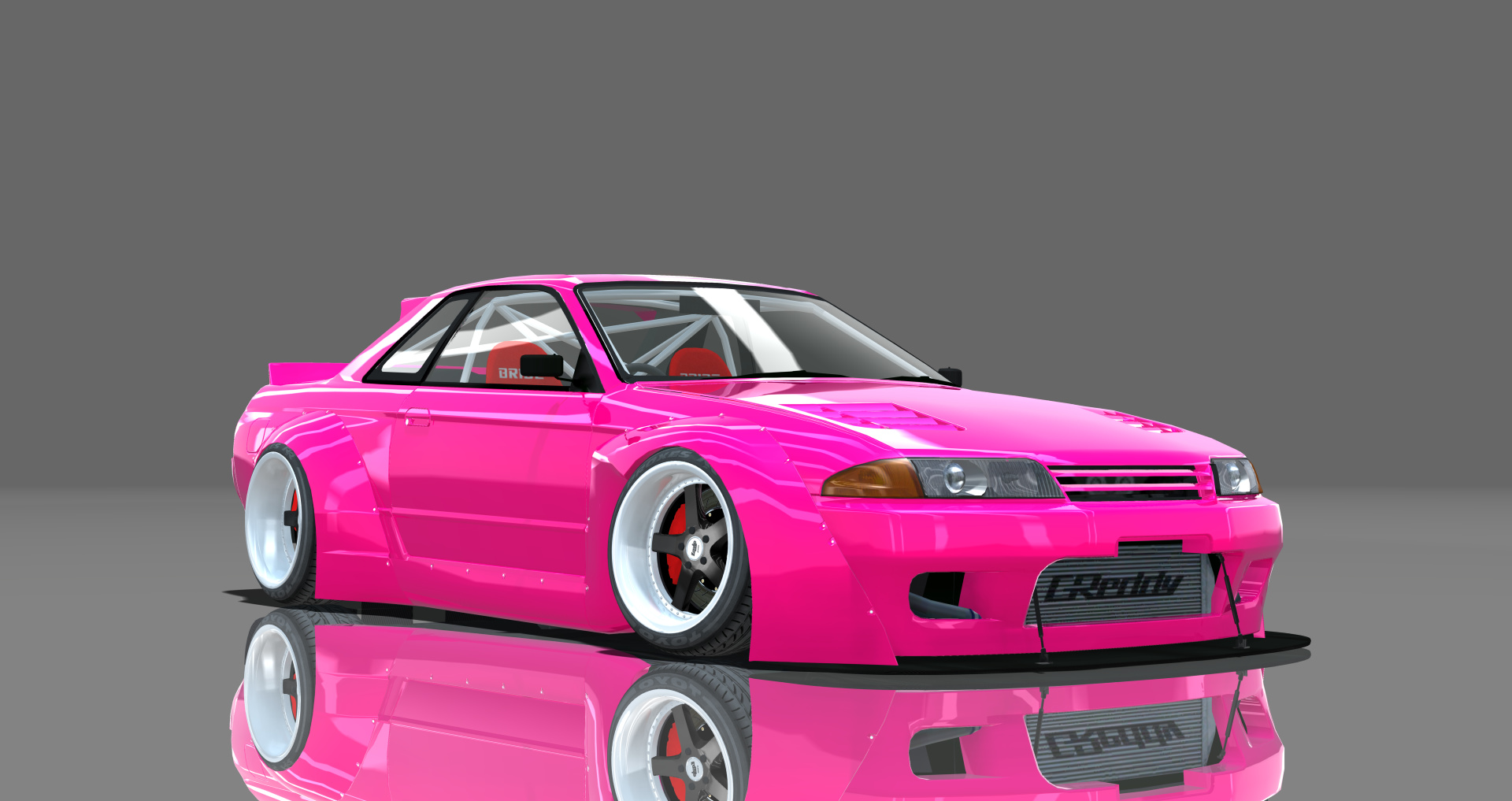 DTP Nissan R32GTRB, skin pink