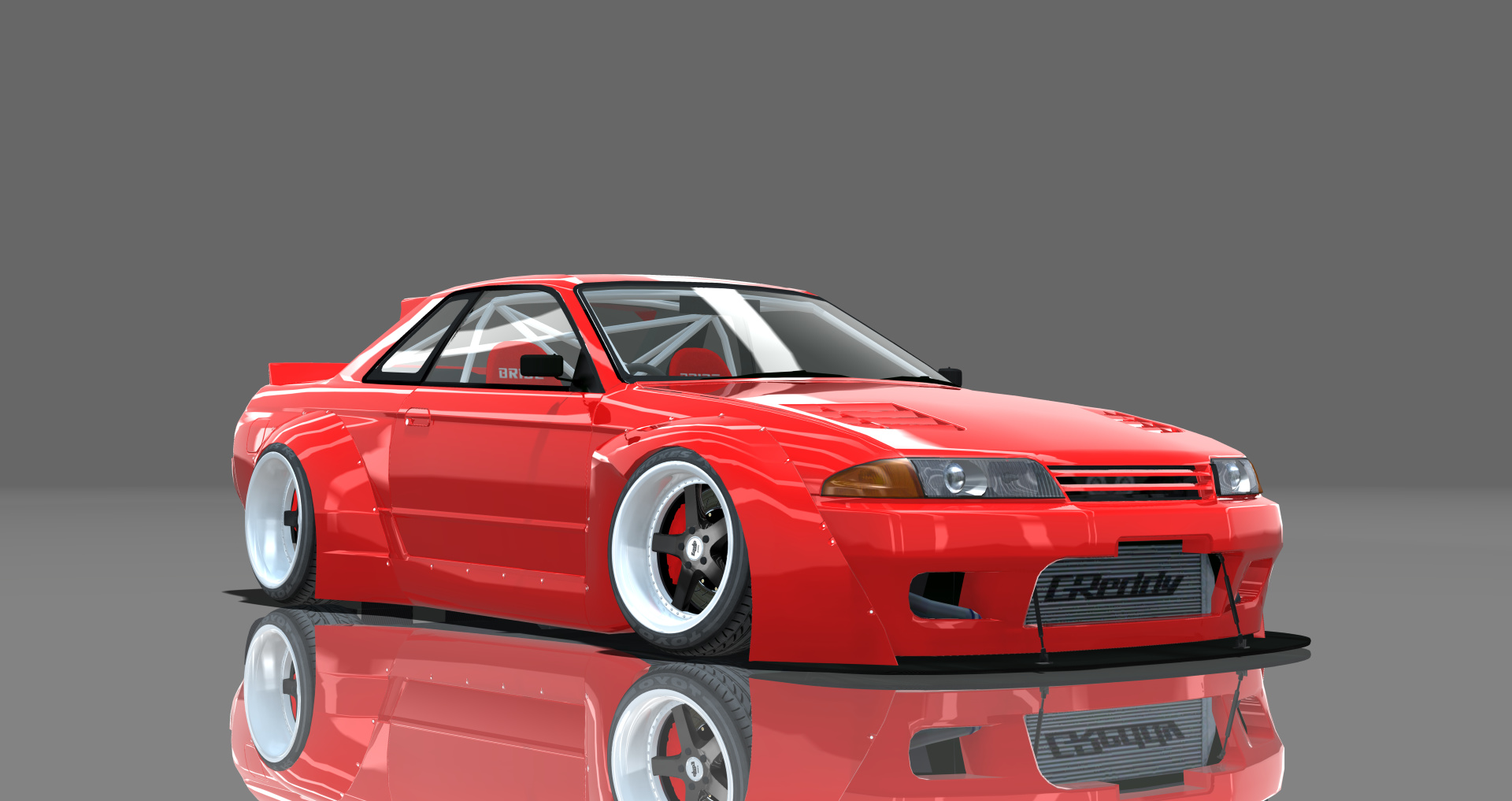 DTP Nissan R32GTRB, skin red