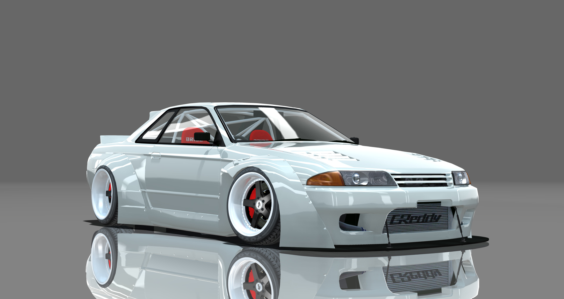 DTP Nissan R32GTRB, skin silver