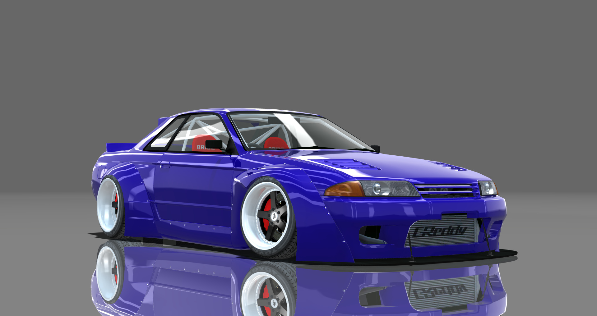 DTP Nissan R32GTRB, skin supersonic_blue