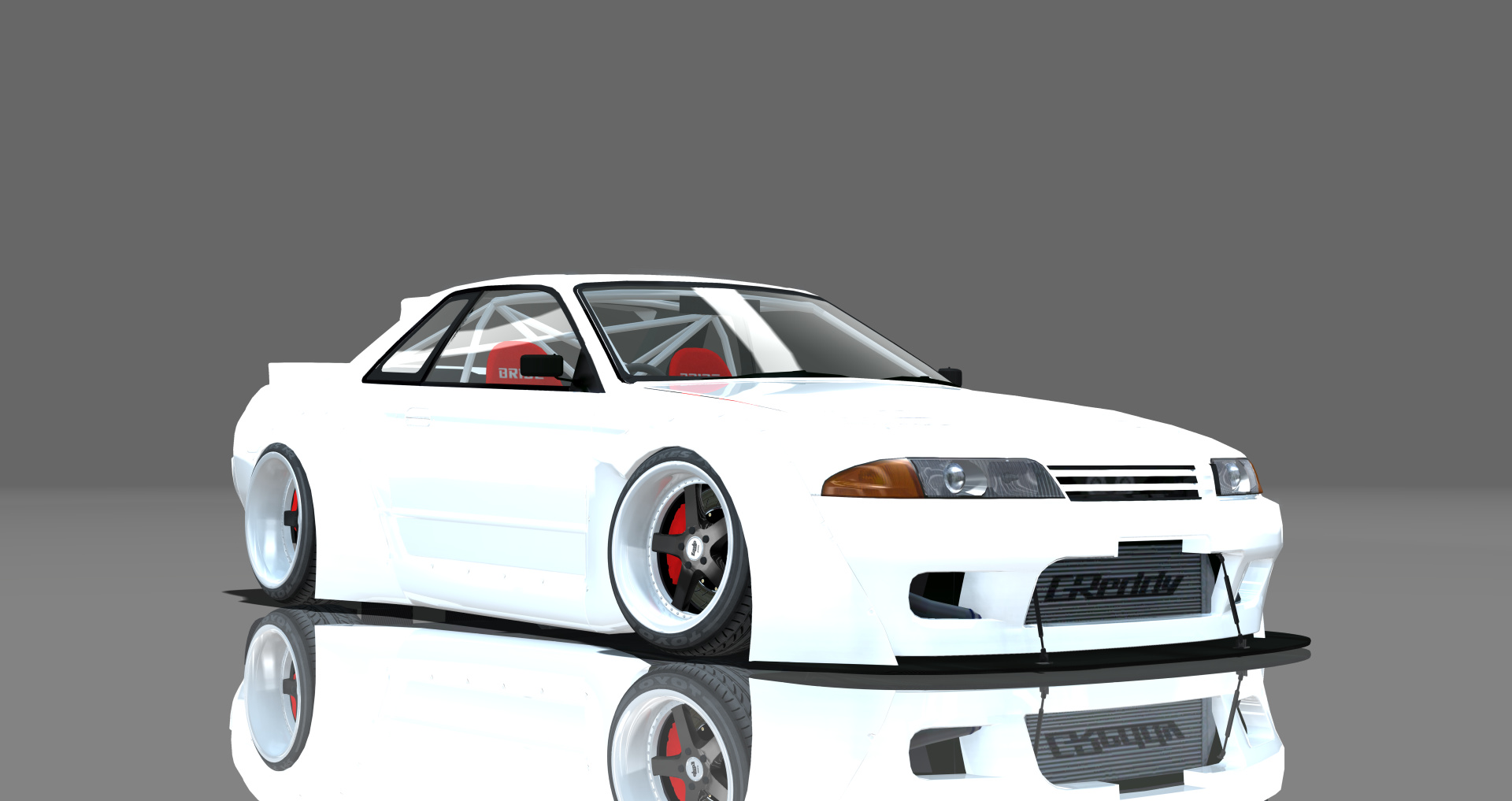 DTP Nissan R32GTRB, skin white