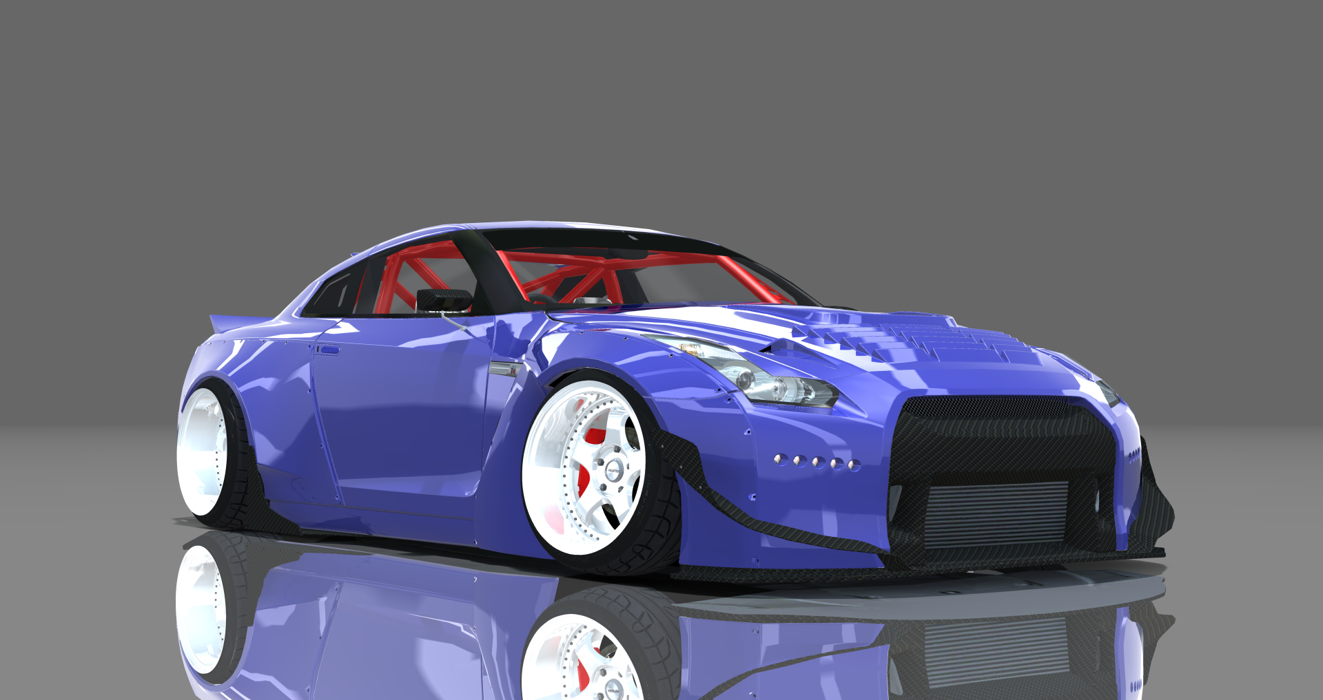 DTP Nissan R35GTRB, skin galaxybluepearl