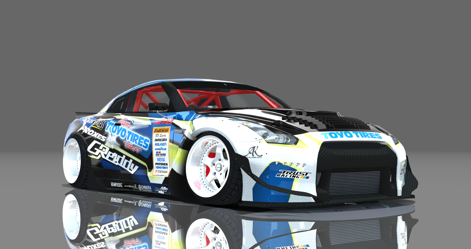 DTP Nissan R35GTRB, skin kawabata