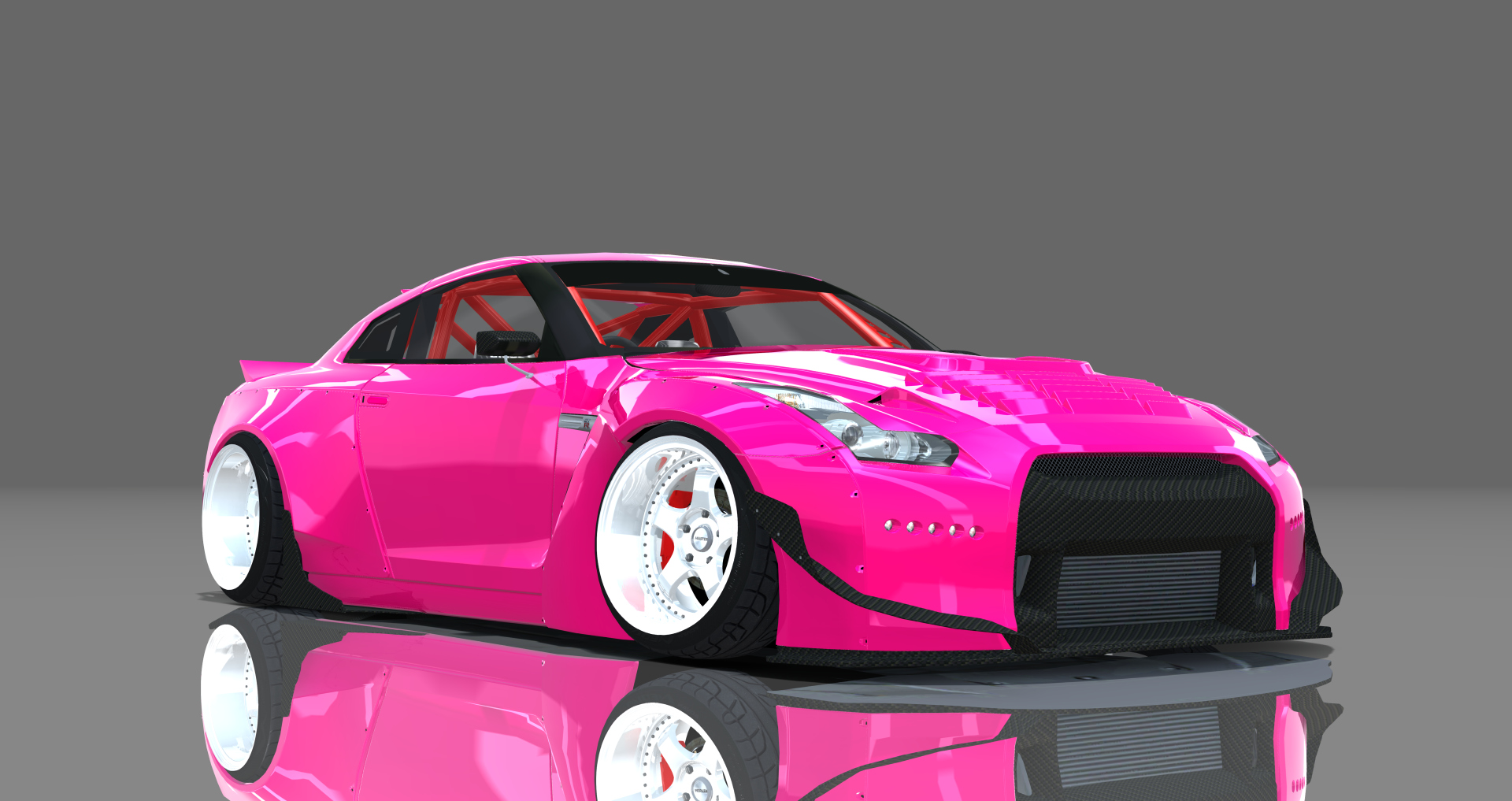 DTP Nissan R35GTRB, skin pink