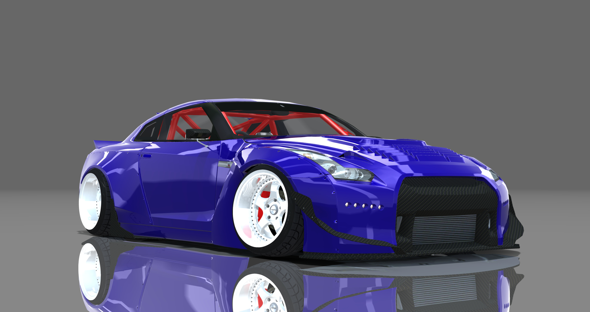 DTP Nissan R35GTRB, skin supersonic_blue