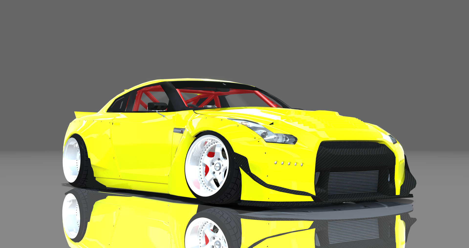 DTP Nissan R35GTRB, skin yellowstar