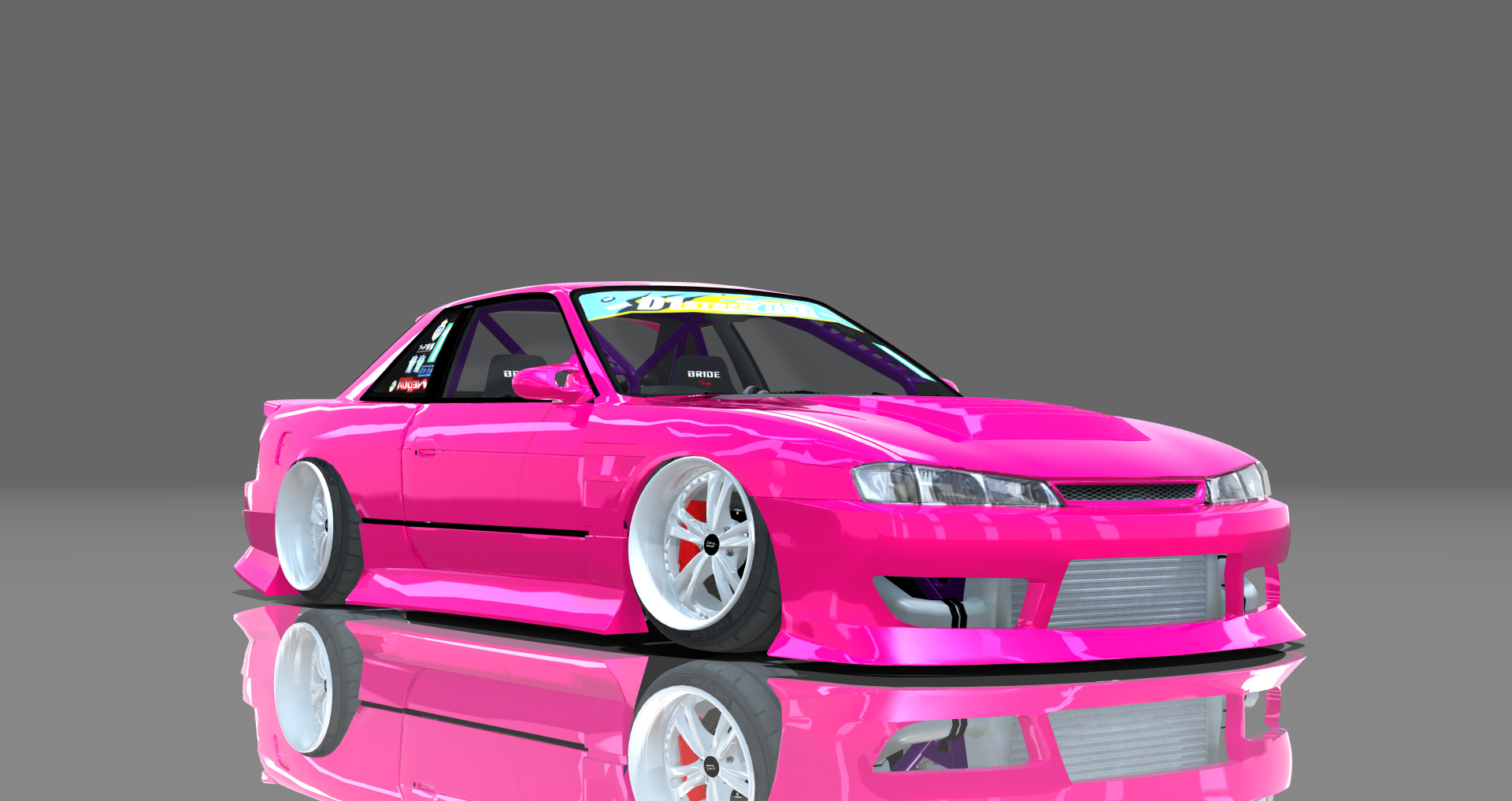 DTP Nissan Silvia S13.4, skin pink