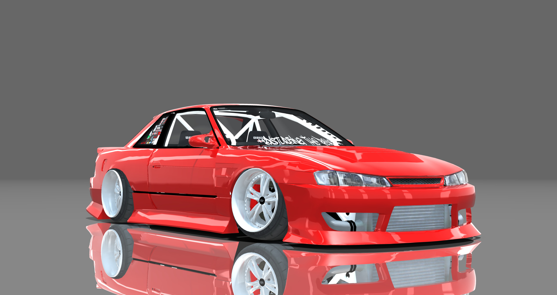 DTP Nissan Silvia S13.4, skin red