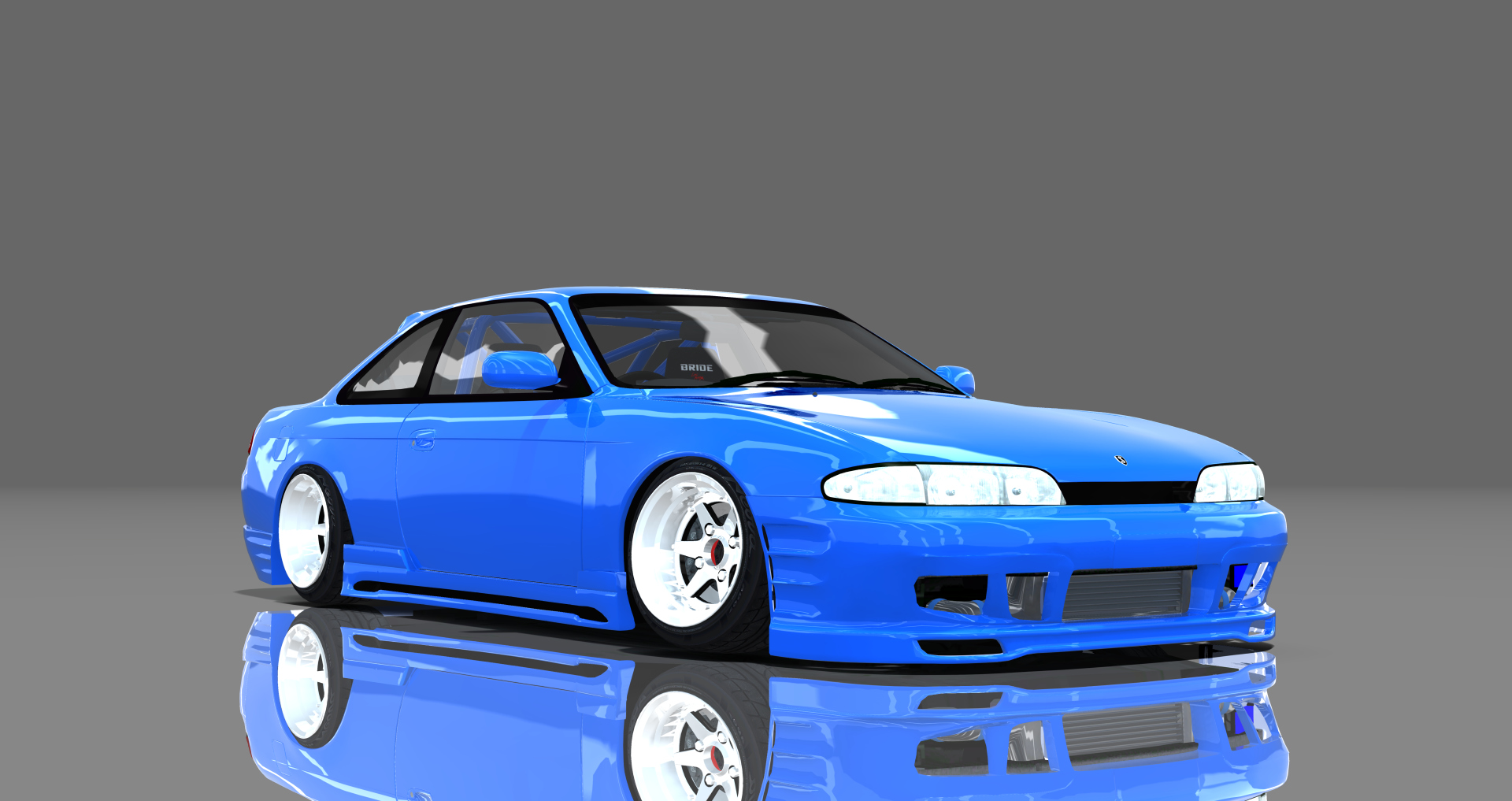 DTP Nissan Silvia S14 Zenki 326, skin Blue