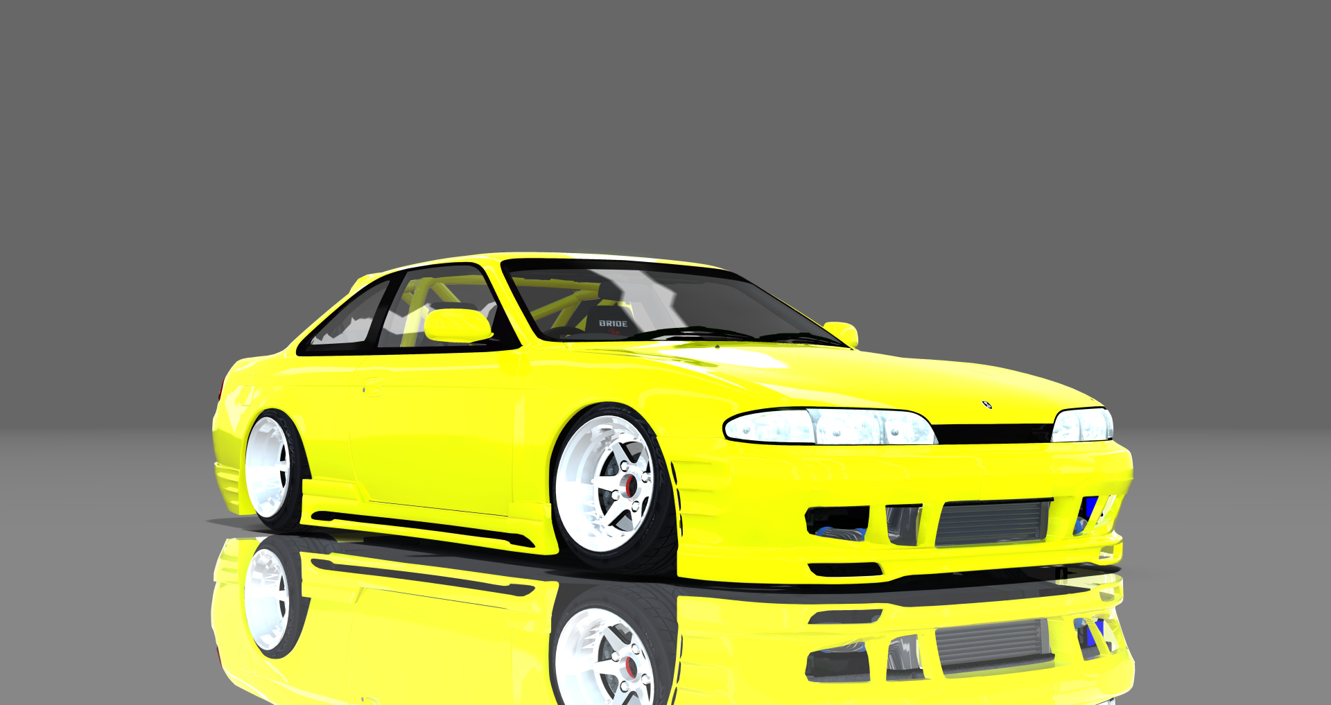 DTP Nissan Silvia S14 Zenki 326, skin Yellow