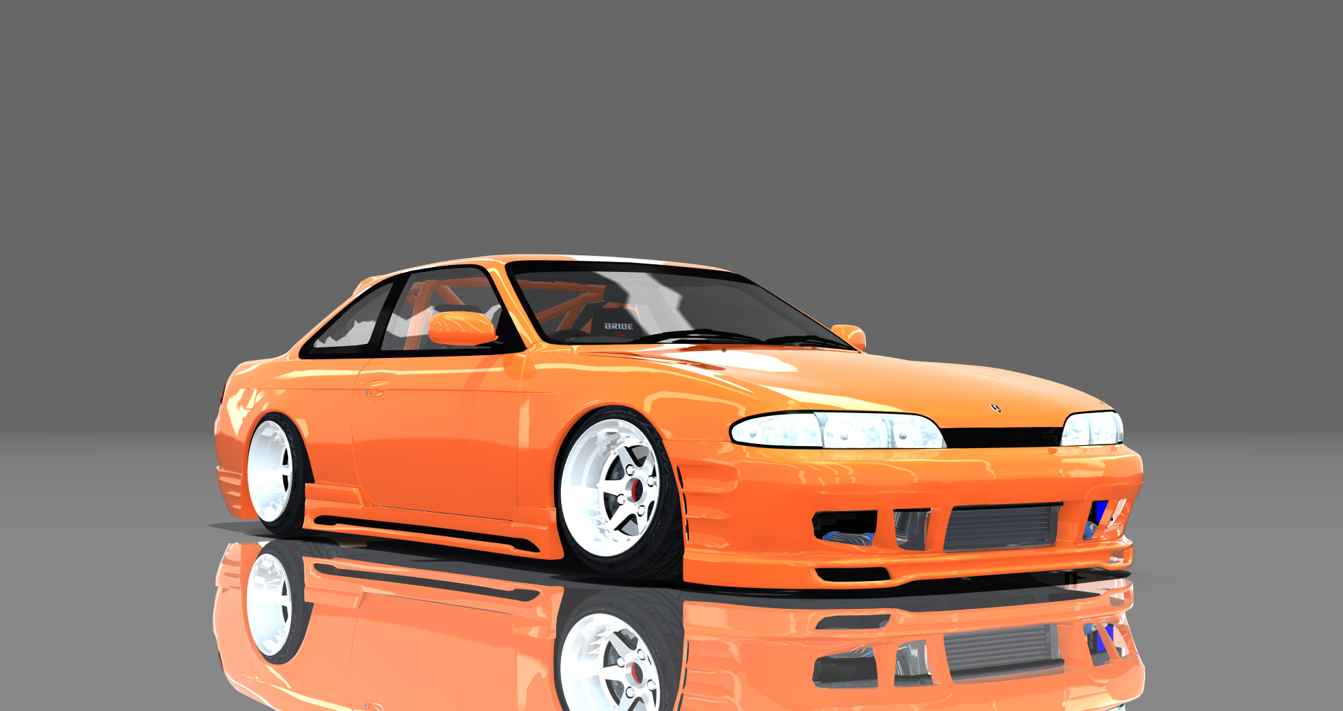 DTP Nissan Silvia S14 Zenki 326, skin mclarenorange