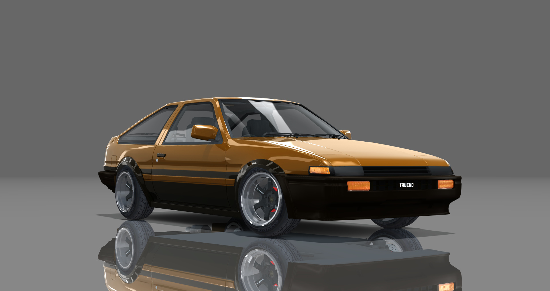 DTP Toyota AE86 Trueno Street, skin brown