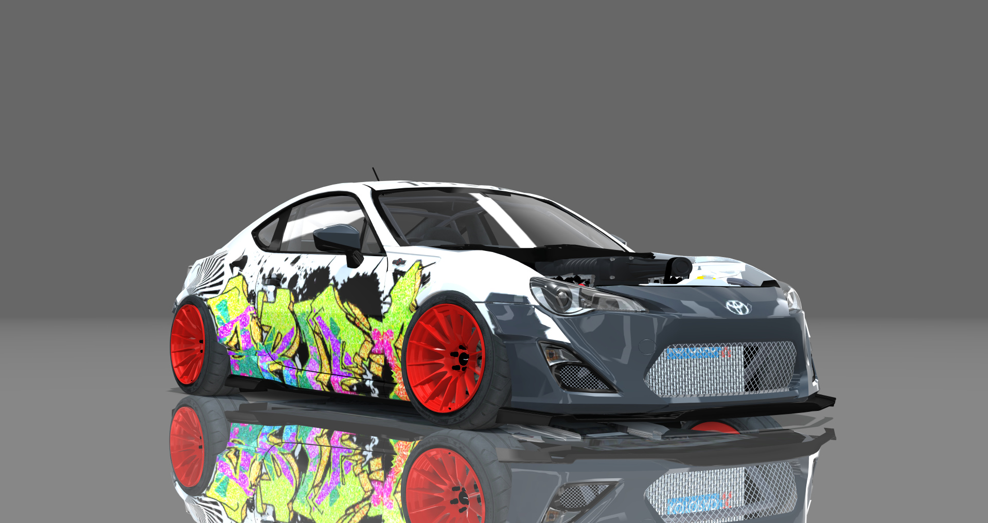 DTP Toyota GT86 V8 No Hood, skin mitchan38